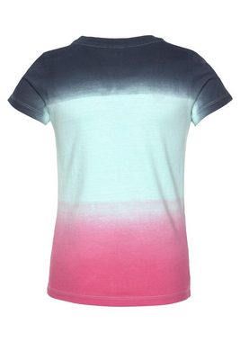 KIDSWORLD T-Shirt mit Wendepailletten & Farbverlauf