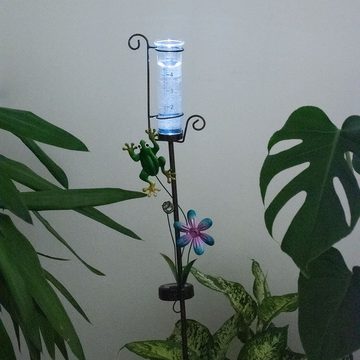 EGLO LED Solarleuchte, LED-Leuchtmittel fest verbaut, LED Außen Steck Leuchte Solar Garten Beet Stecker Mini-Vase