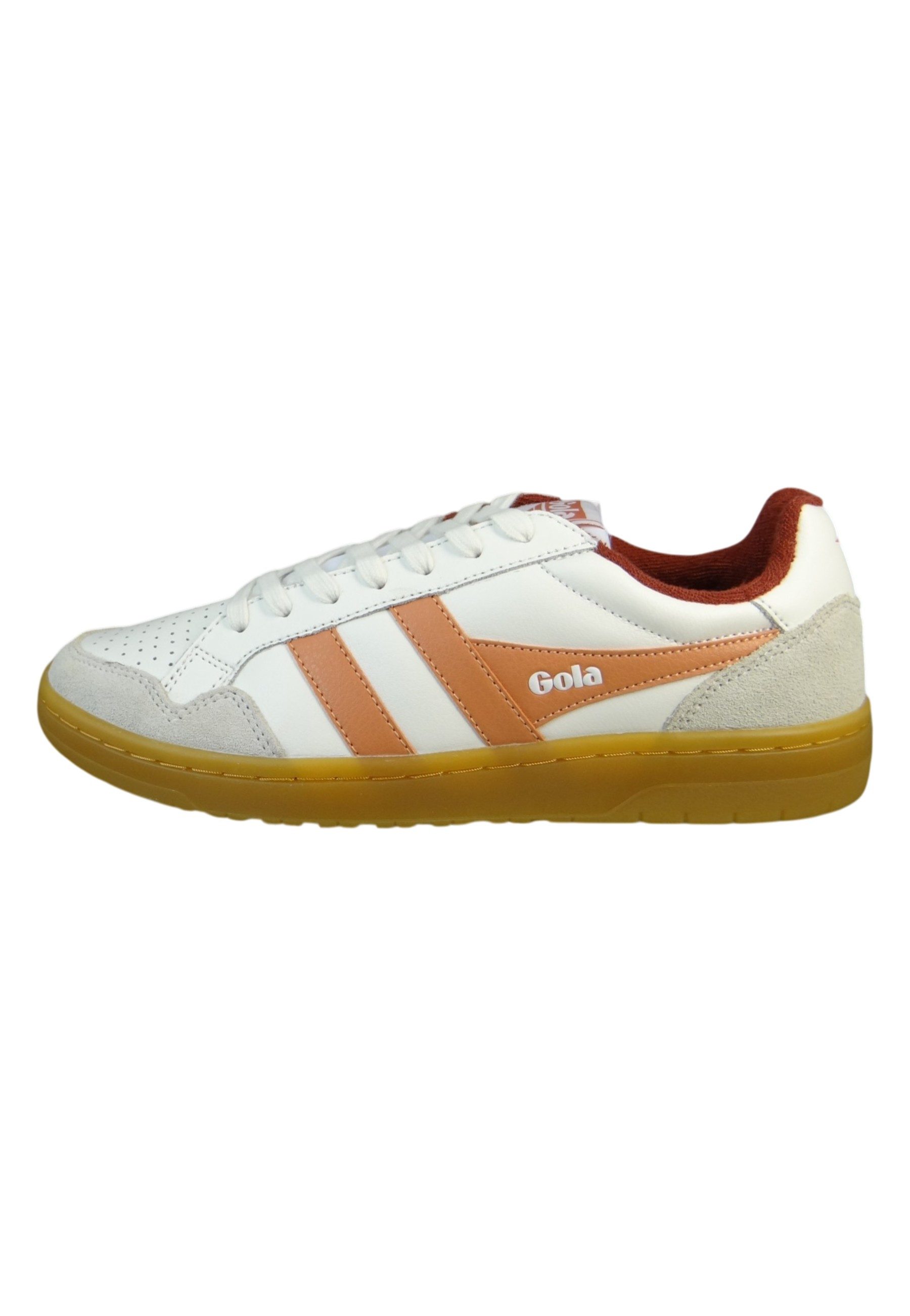 Gola CLB572 HU White/Terracotta/Red Ochre/Gum Sneaker