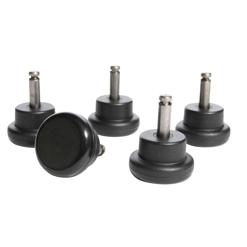 TOPSTAR Bürostuhl 5 Bodengleiter f. Topstar Stühle Stiftlänge 2cm/Stiftbreite 1cm