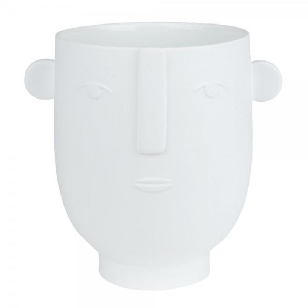 Räder Blumentopf Design Vase Übertopf Naturgestalten Flora Weiß (19,5cm)