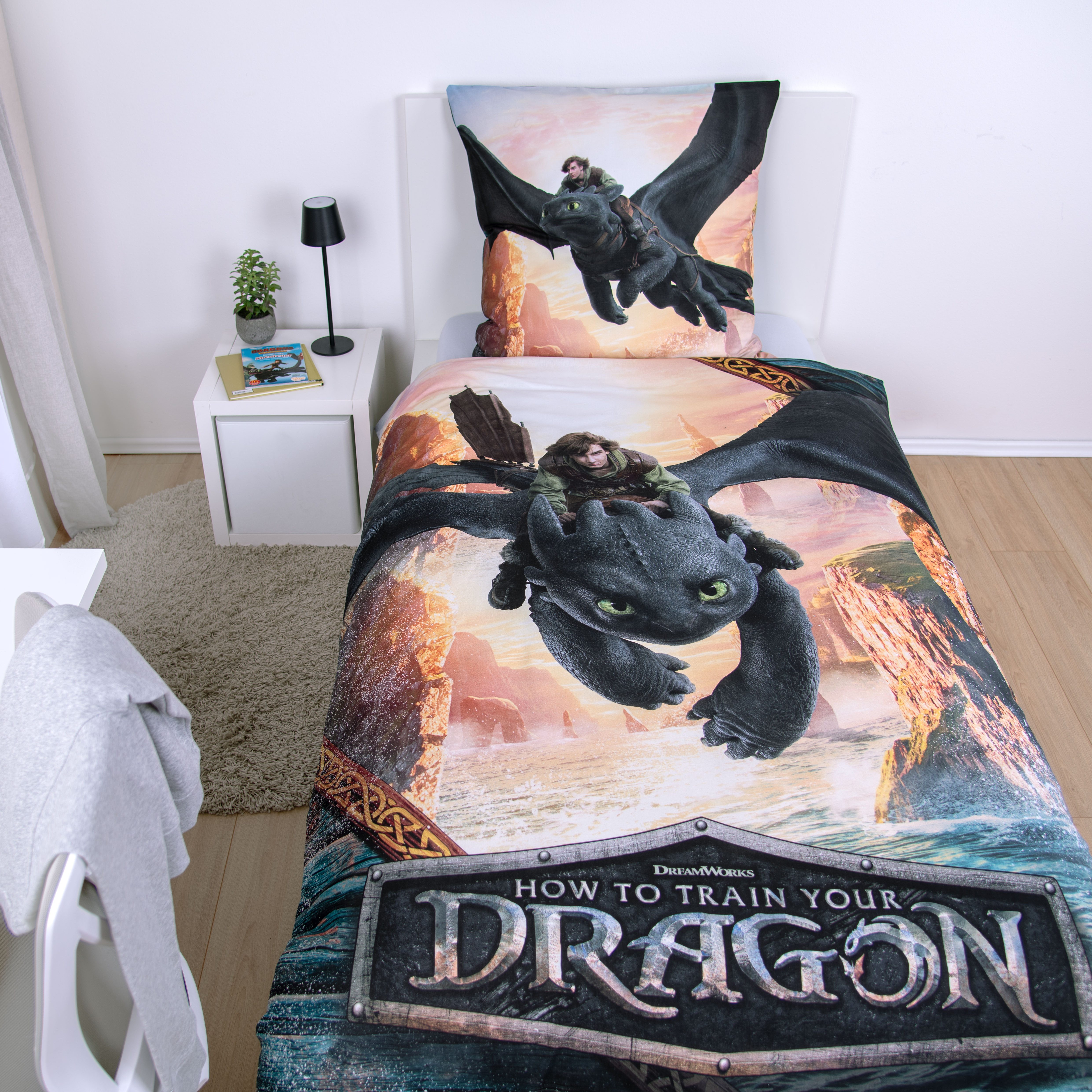 Bettwäsche Dragons, Renforcé, 2 teilig, Wendebettwäsche günstig online kaufen