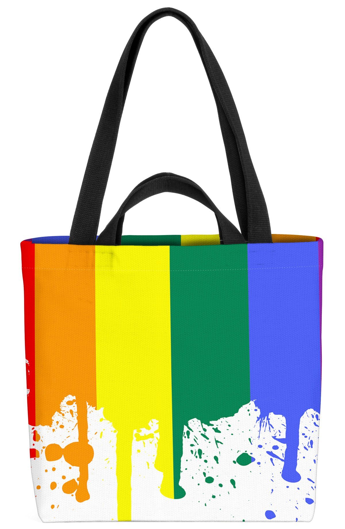 VOID Henkeltasche (1-tlg), Regenbogen Pride Gay Schwul CSD Parade Demo Feier
