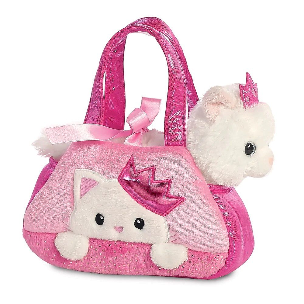 Aurora Plüschfigur Aurora World 32791 - Peek-a-Boo Katze Krone 20.5cm BLI3