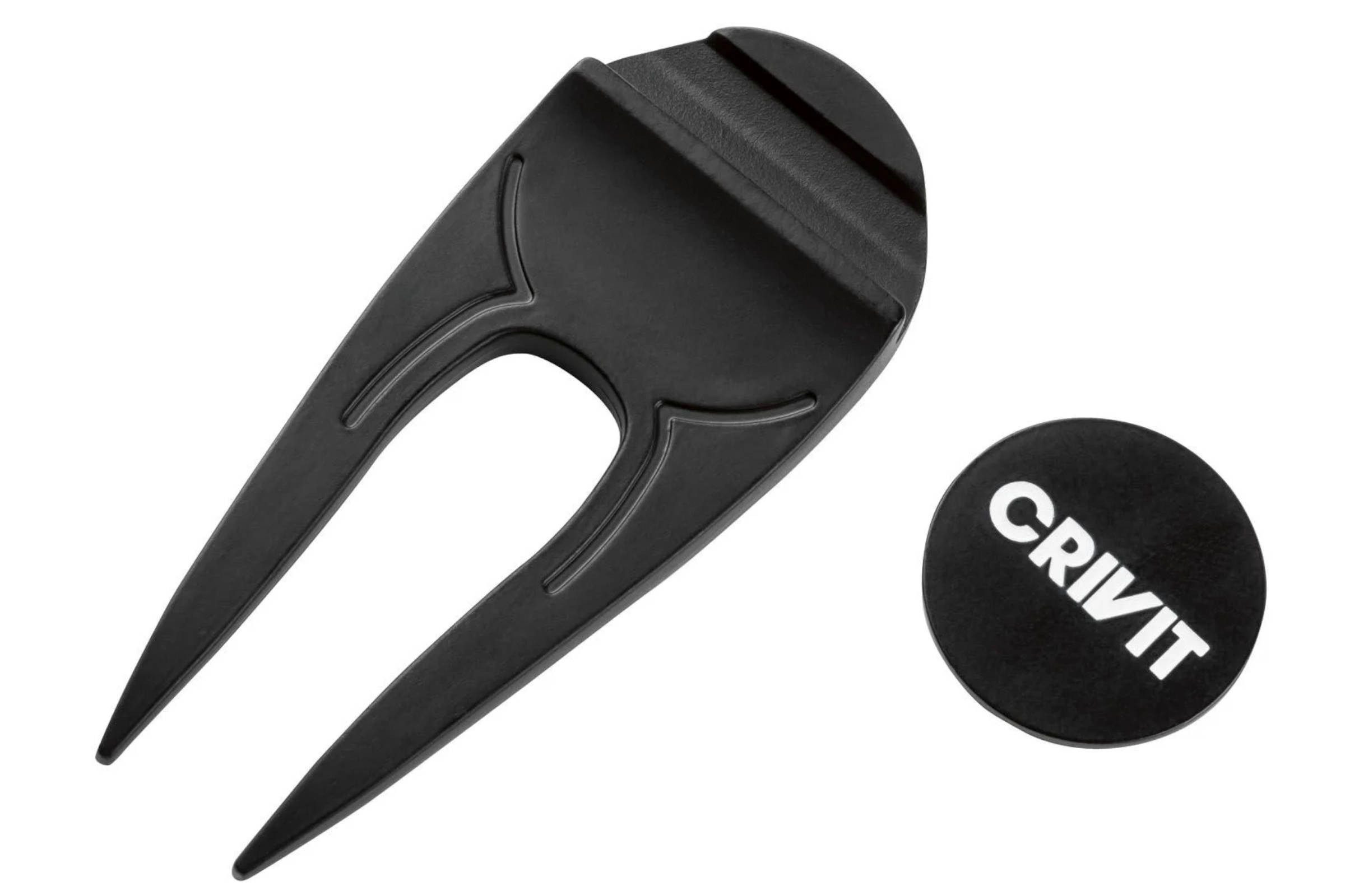 crivit Pitchgabel Crivit Pitchgabel mit magnetischem Ballmarker und Flaschenöffner Zink