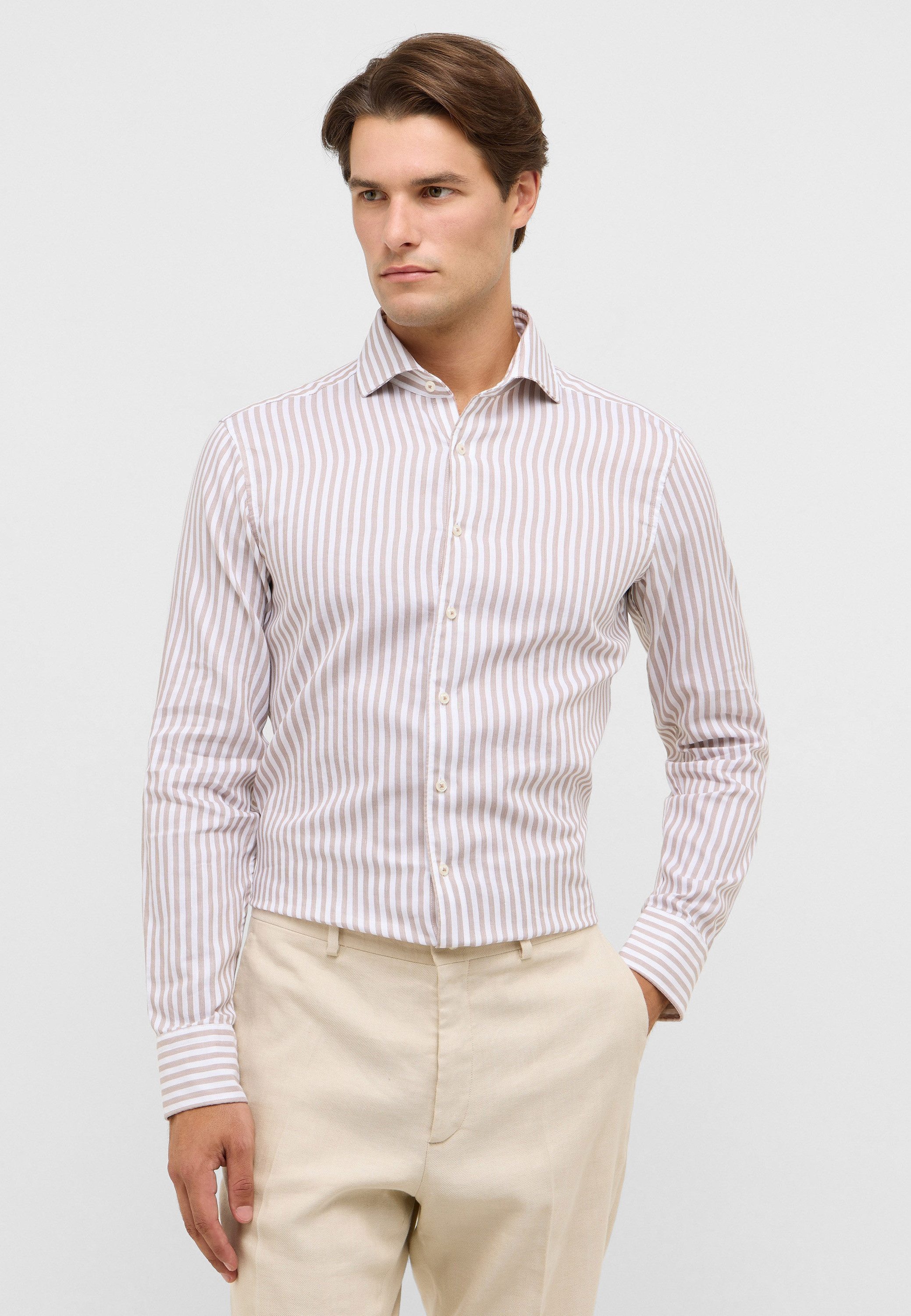 Eterna Langarmhemd SLIM FIT EASY IRON günstig online kaufen