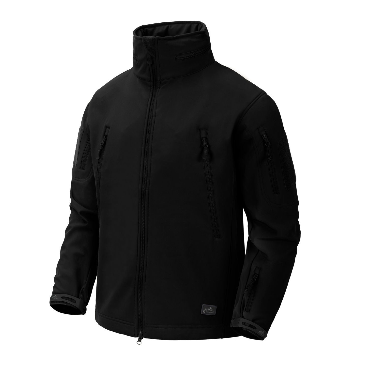 Helikon-Tex Softshelljacke Helikon-Tex Softshell taktische Jacke Gunfighter schwarz Wasserabweisend, Klettfläche für Erkennungsbadges vorhanden an Obera