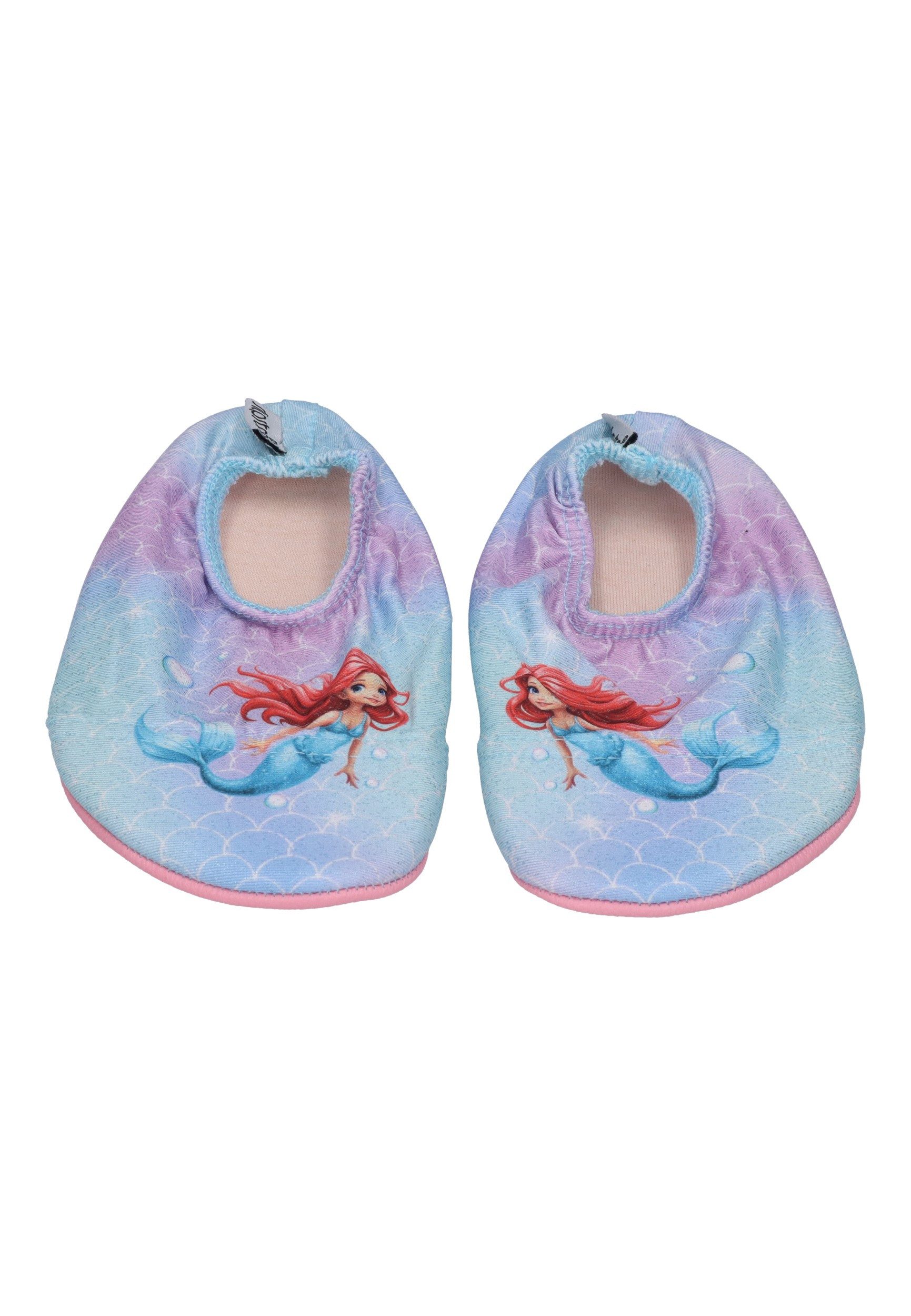 Slipstop Shirley Badeschuh Meerjungfrau rosa blau