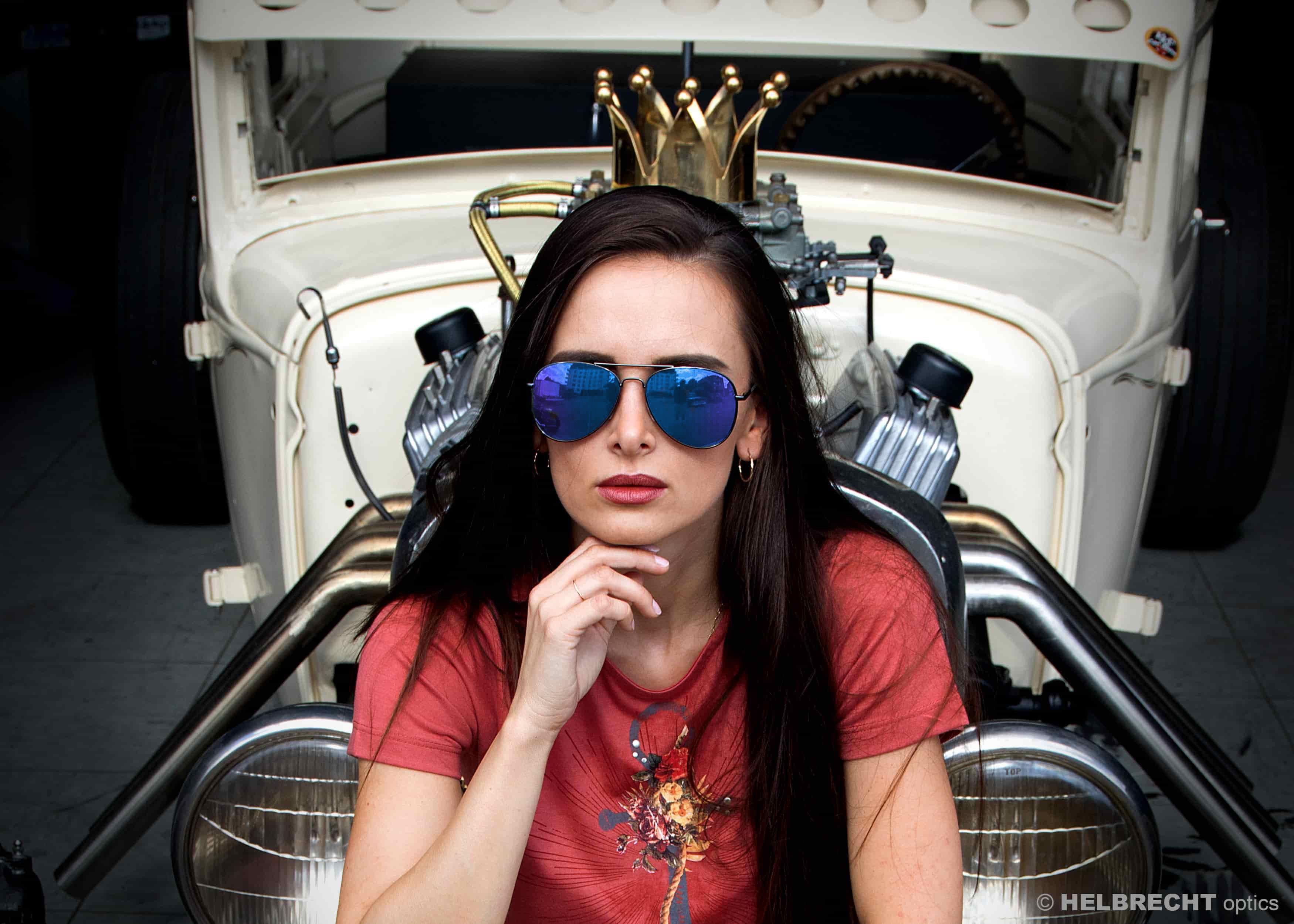KingKerosin Sonnenbrille KK241 Bügel mit Flex-Scharnieren, Steinschlagbestä günstig online kaufen