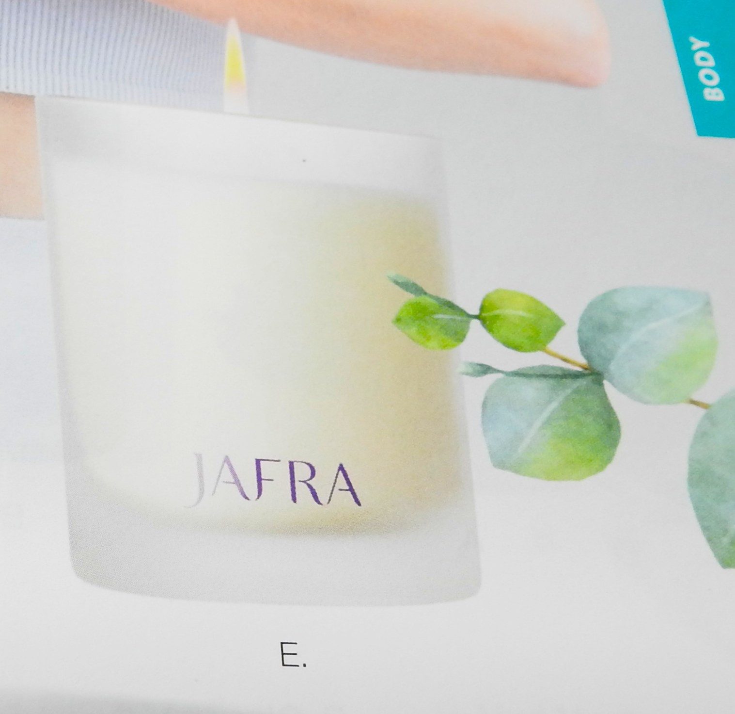 Jafra Duftkerze Aroma, Bis zu 30 h Brenndauer, tropffrei, gut duftend, entspannend