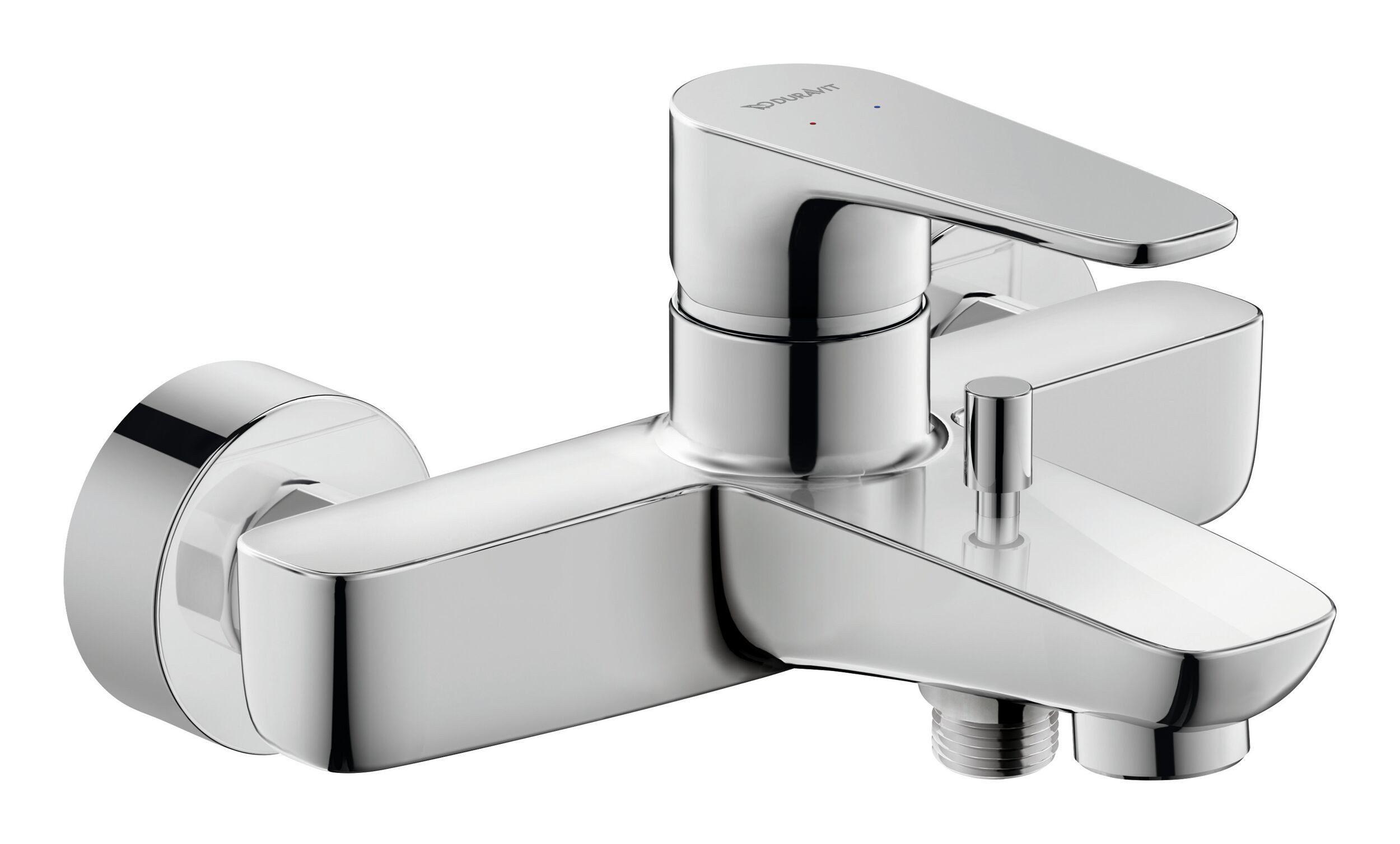 Duravit Wannenarmatur B.1 Serie Einhebel-Wannenmischer Aufputz - Chrom Hochglanz