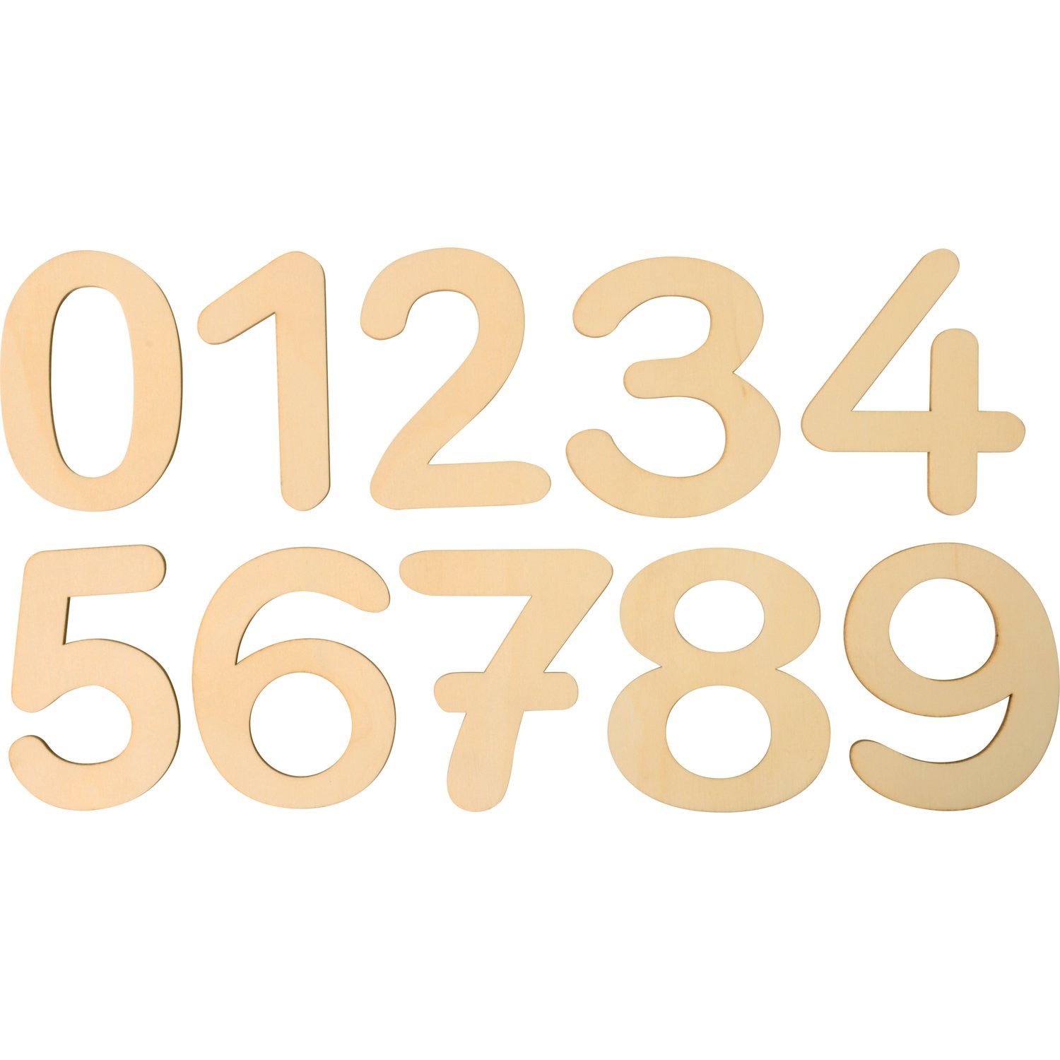 EDUPLAY Lernspielzeug Holzzahlen 0-9 günstig online kaufen