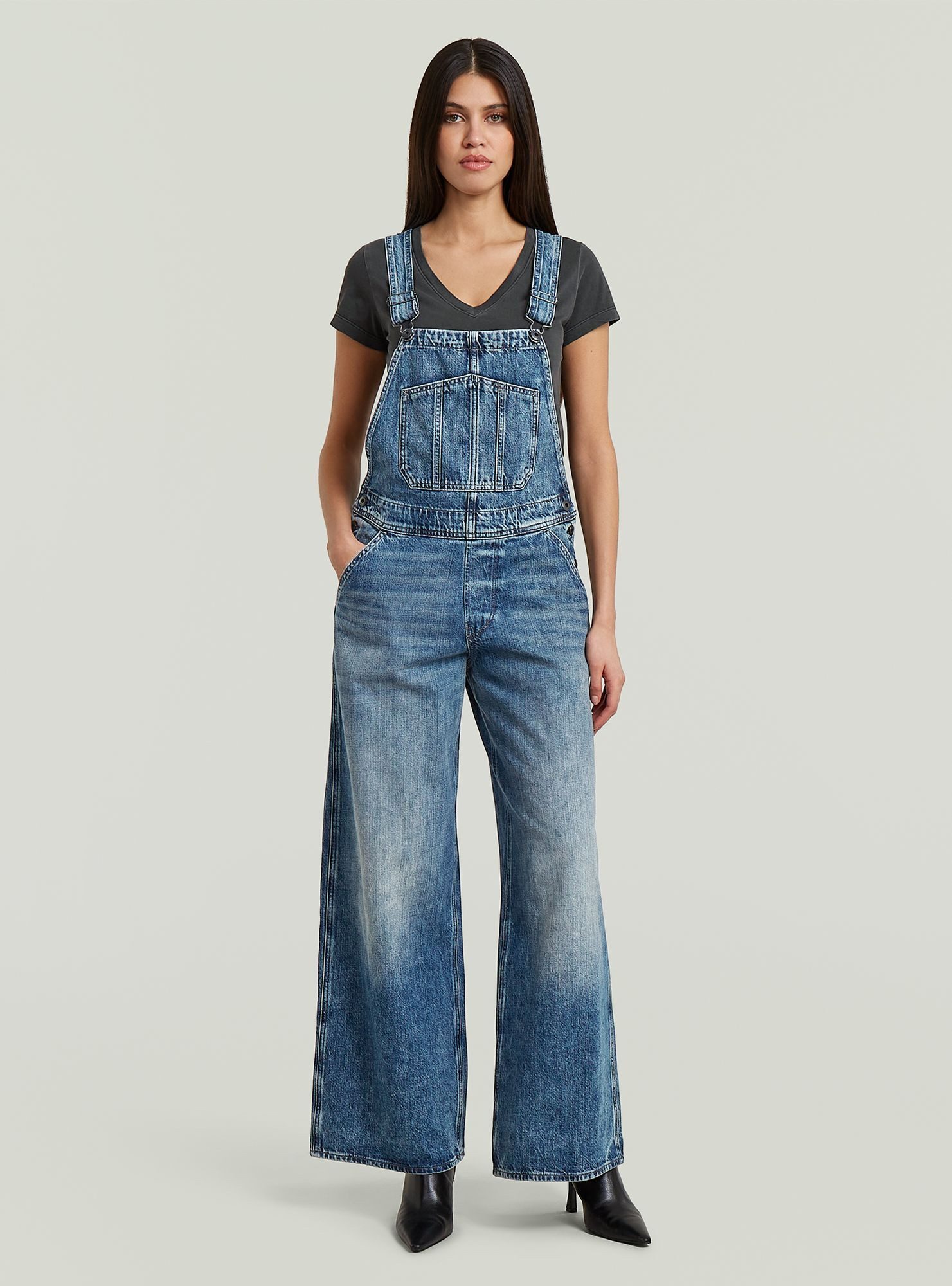 G-STAR Jumpsuit Cinch Dungaree Wide Jumpsuit – Bild 2 von 5