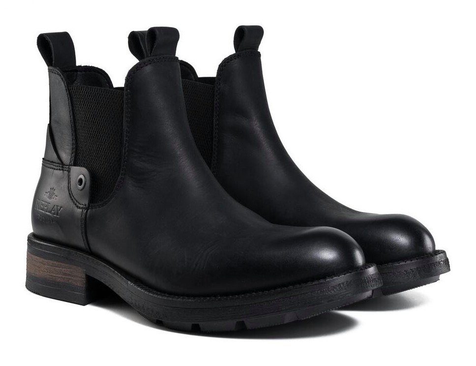 Replay »Stiefelette Leder/Textil« Stiefelette