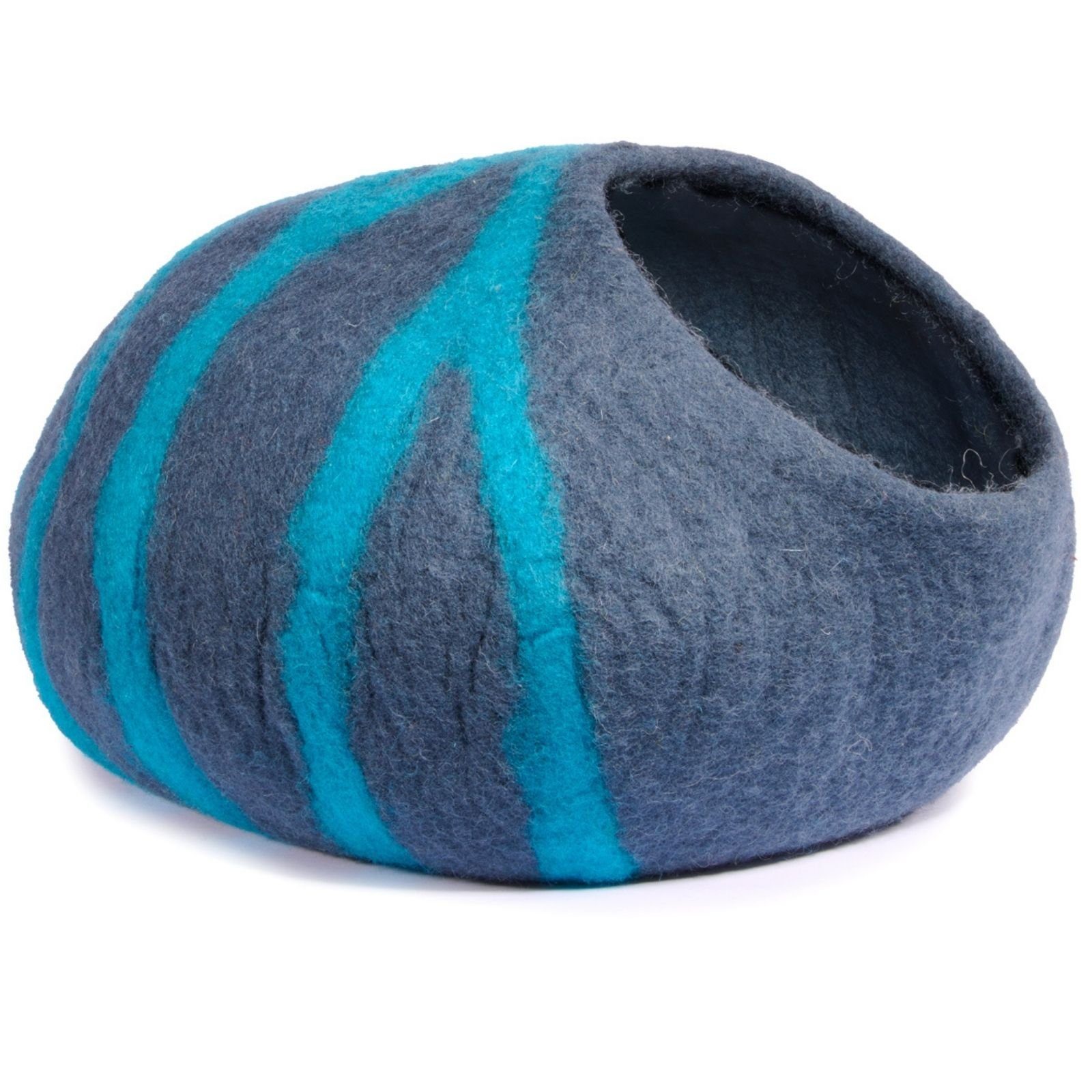 aumondo Tierbett Filz Katzenhöhle, Handgefertigt für Deine Katze, Katzenbet günstig online kaufen