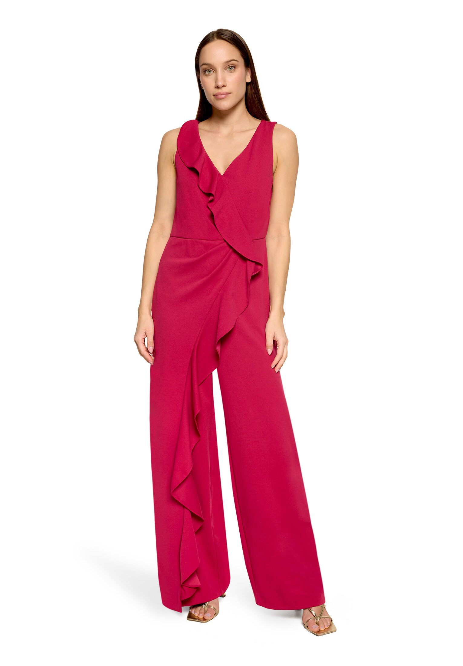 Vera Mont Overall Damen mit Volant (1-tlg)