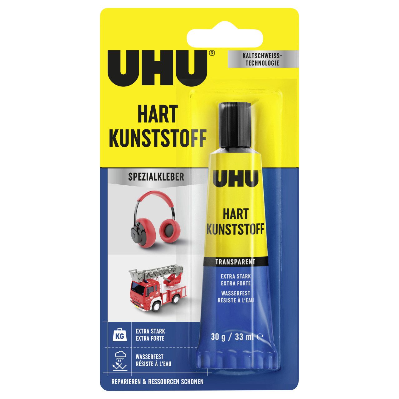UHU Bastelkleber UHU Hart Kunststoff 30 g