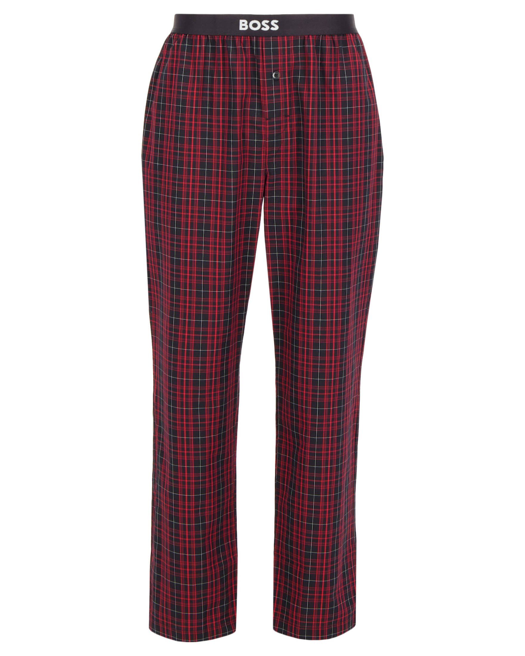 (2 red 627 tlg) Regular Schlafanzug BOSS Fit Pyjama Herren bright