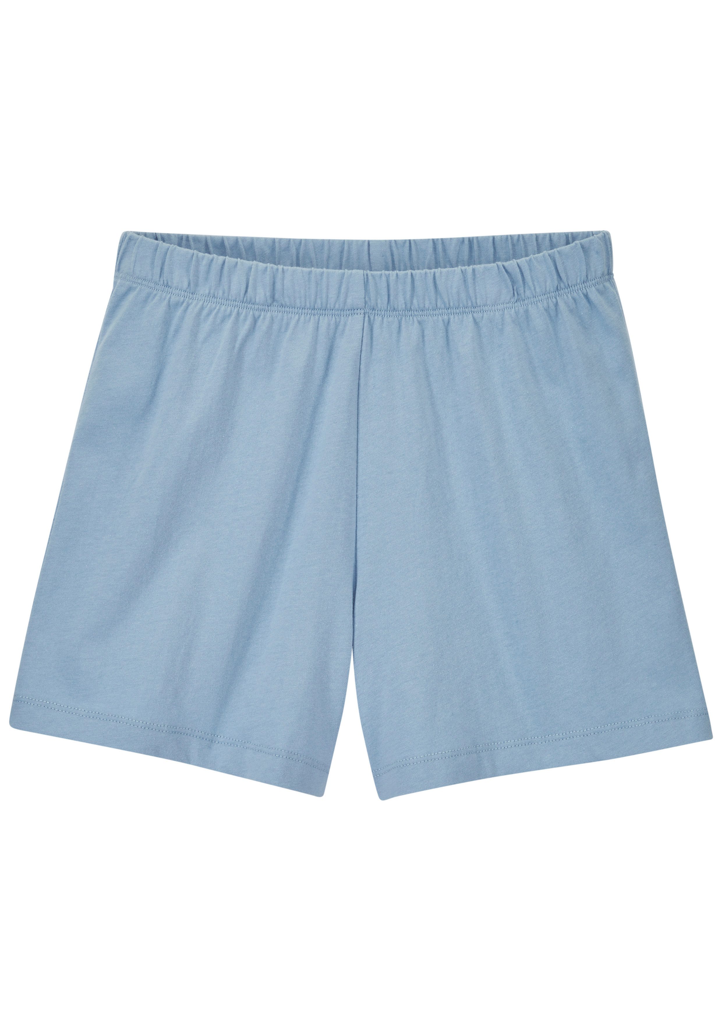 petite fleur Pyjama (4 tlg., 2 Stück) Mädchen - kurzer Schlafanzug mit sommerlichem Druck