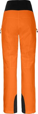 Bergson Skihose MIEN Slim Damen Skihose, wattiert, 20000 mm Wassersäule, Langgrößen, orange