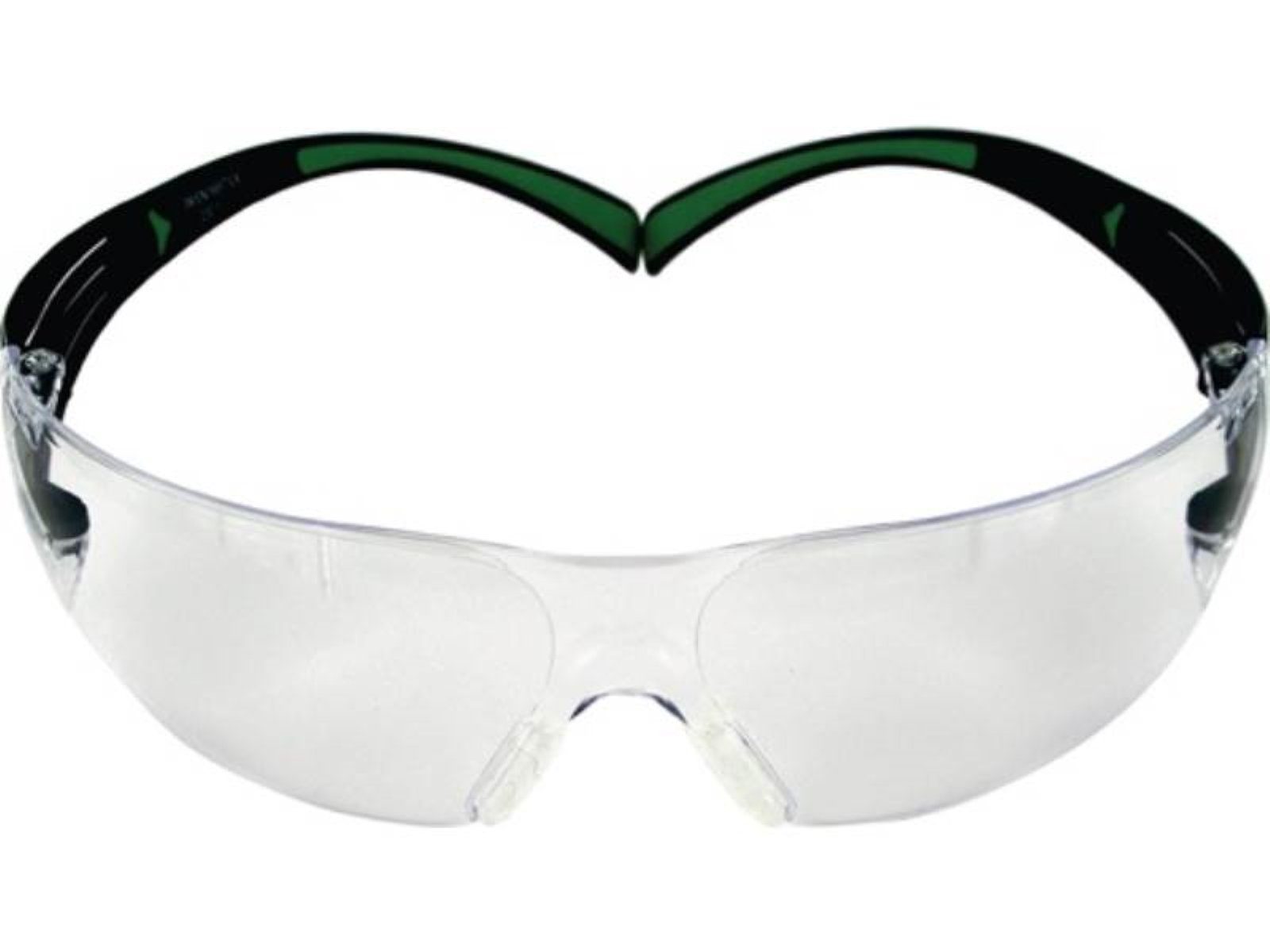 166,EN grün,Scheib Bügel 3M SecureFit-SF400 EN Arbeitsschutzbrille schwarz 172 Schutzbrille
