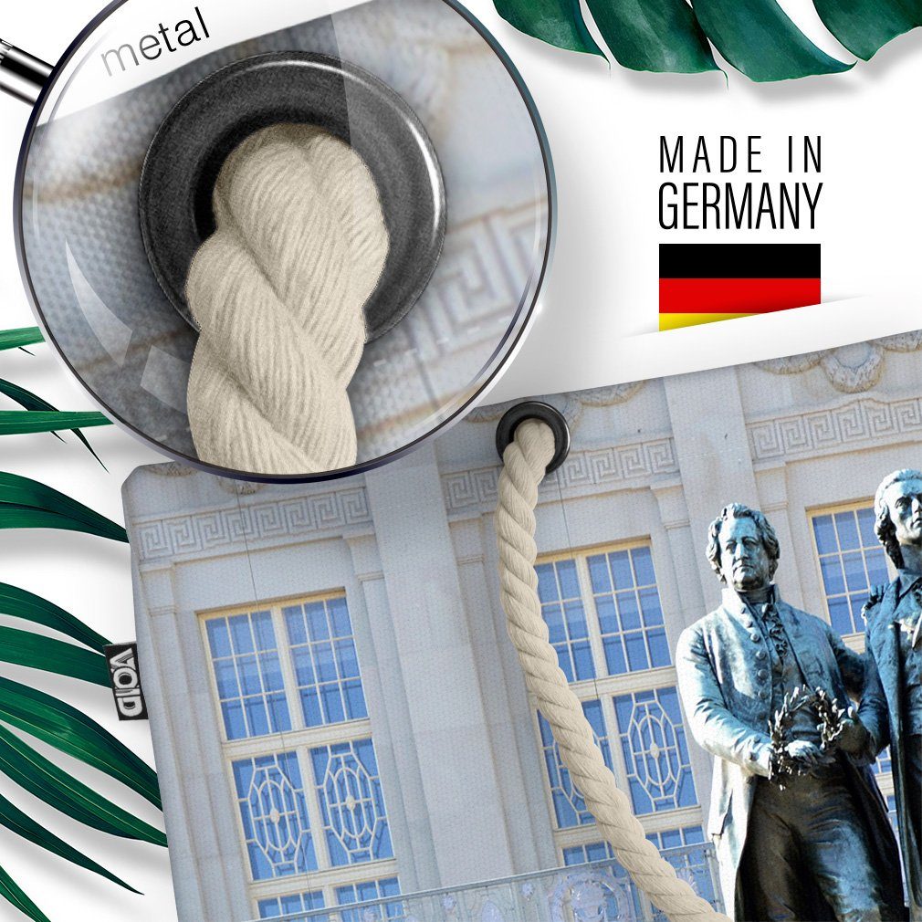 (1-tlg), Sehenswürdigkeiten VOID Ausflu Deutschlands Weimar Goethe-Schiller Denkmal Strandtasche