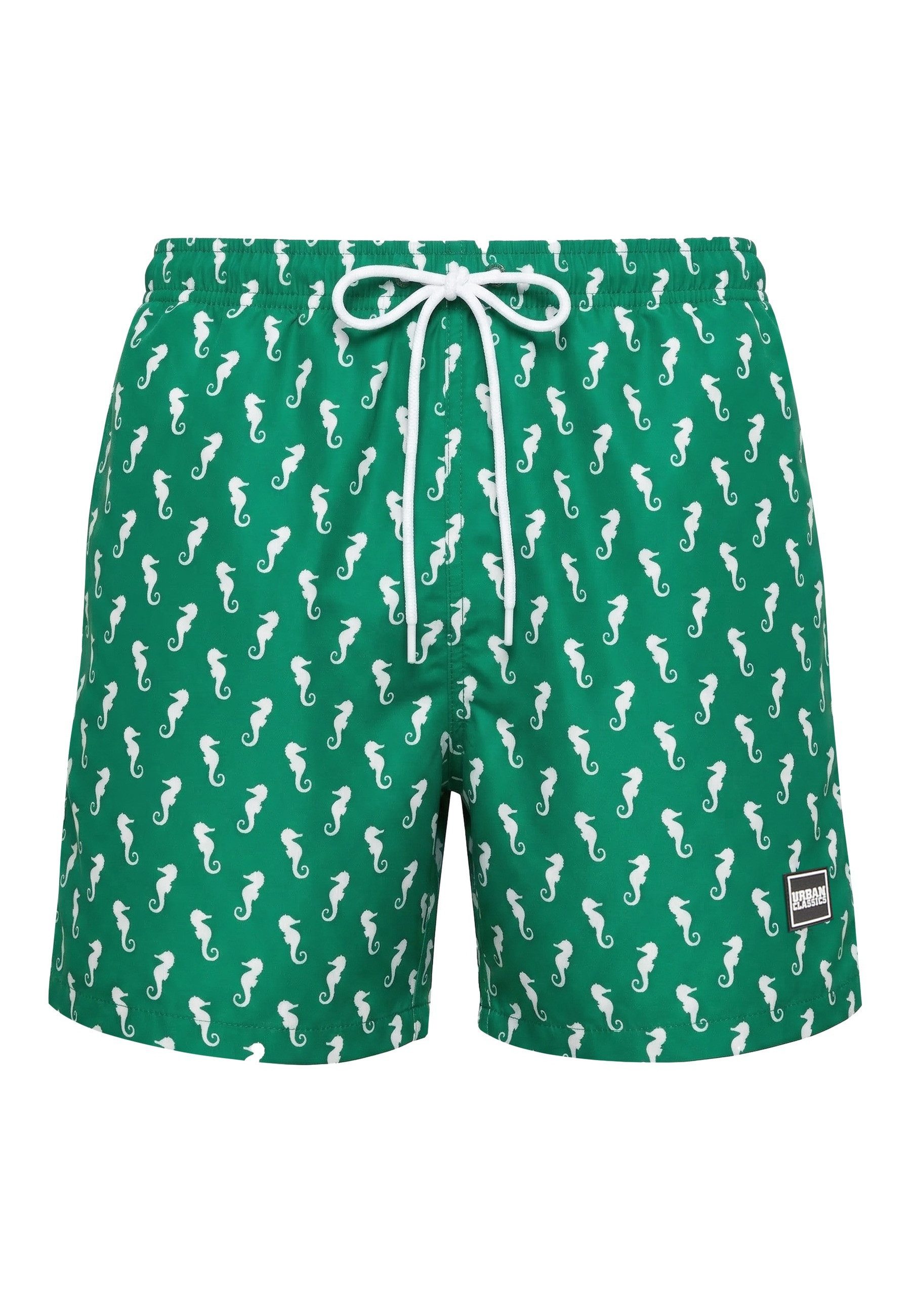 URBAN CLASSICS Badeshorts Urban Classics Herren Pattern Swim Shorts günstig online kaufen