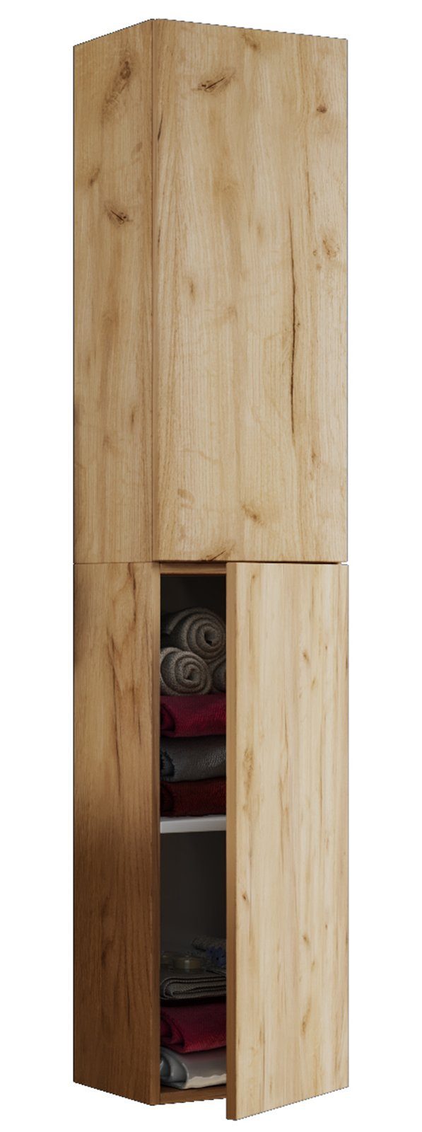 VCM Hochschrank Holz Badmöbel Bad Hochschrank günstig online kaufen