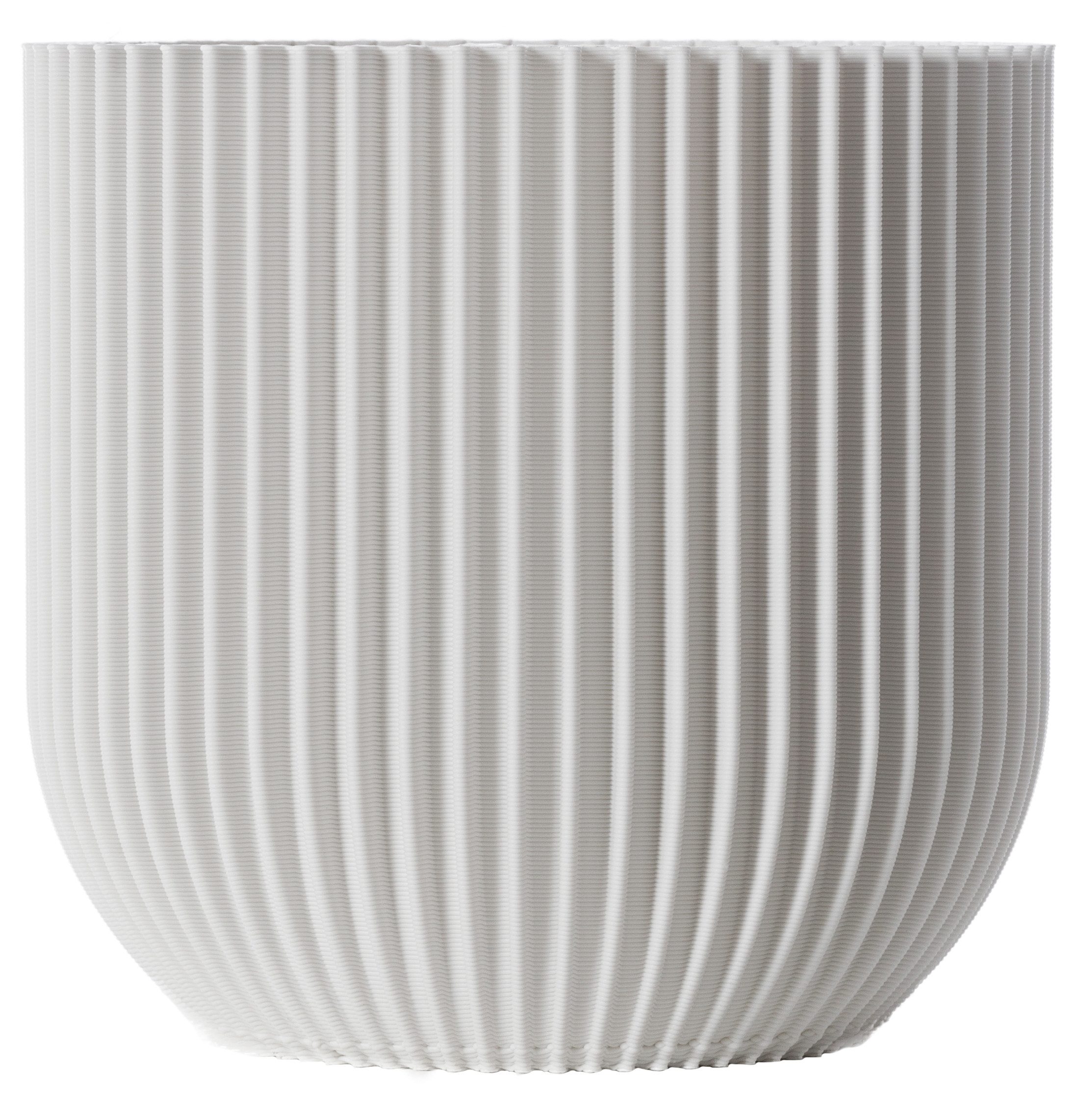 3D Vase Übertopf 3D Vase Cloe Orchideentopf Kräutertopf Übertopf Blumentopf nachhaltig, Übertopf aus dem 3D Drucker