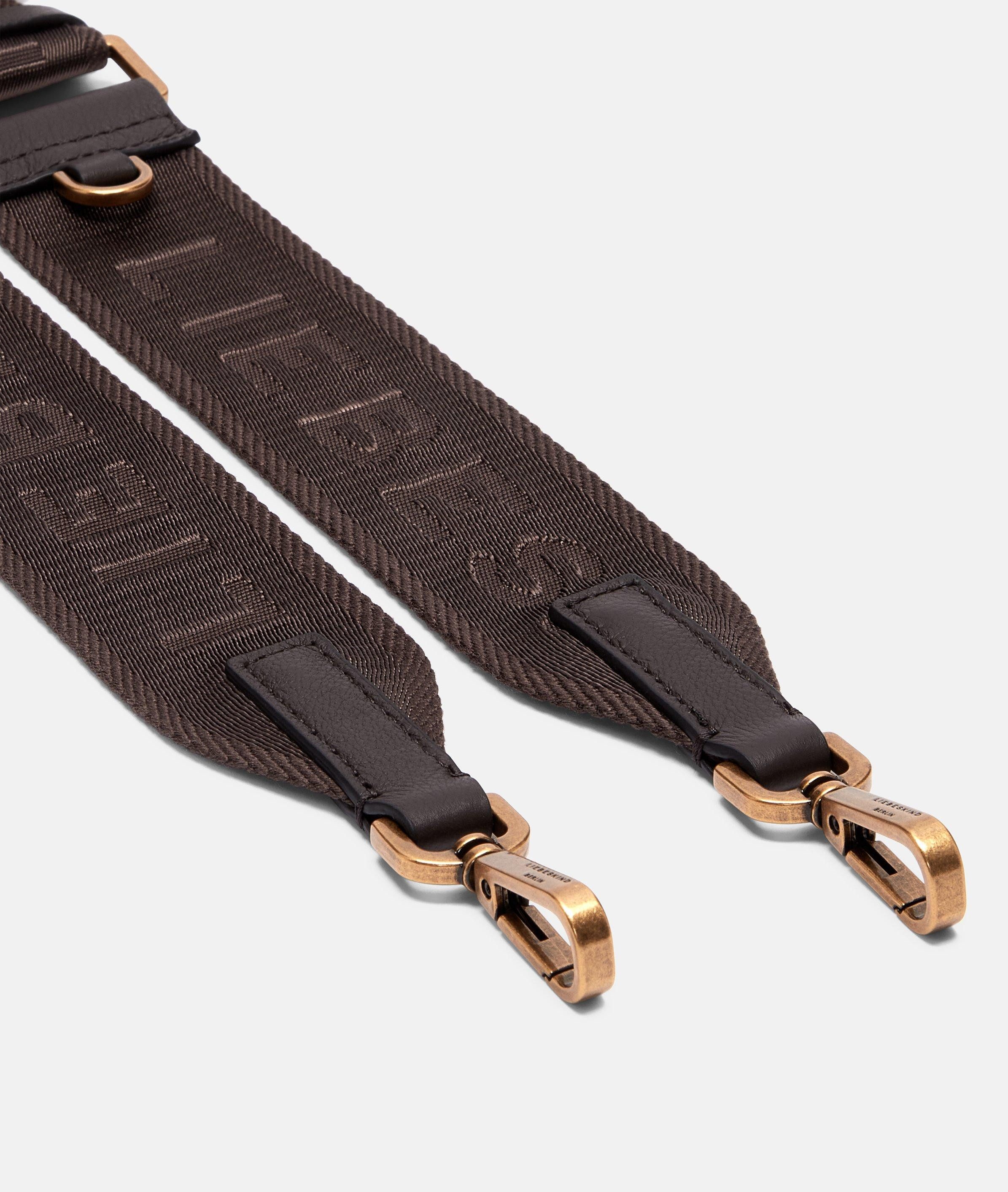 Liebeskind Berlin Schultertasche Schultergurt mit Logo, Breiter Schultergurt aus Jacquard