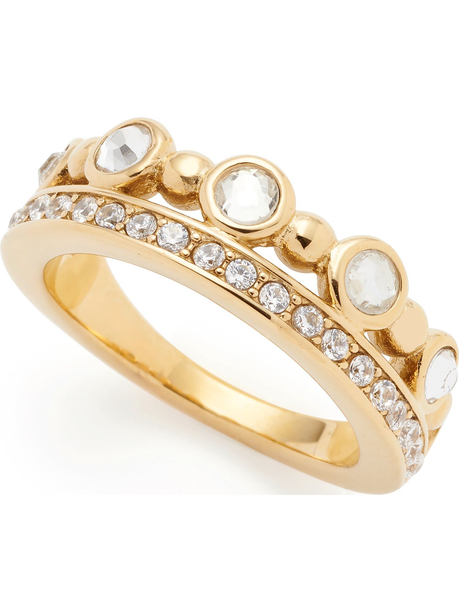 LEONARDO Fingerring Leonardo Damen-Damenring Edelstahl