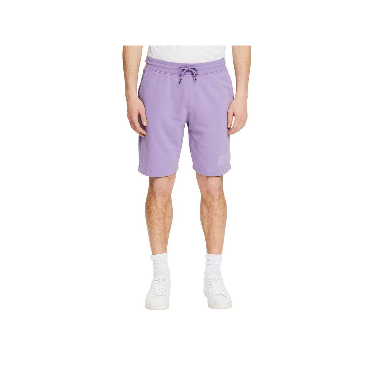 Esprit Stoffhose lila (1-tlg)