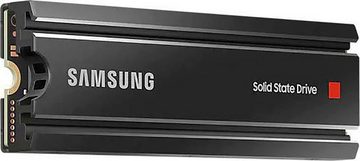 Samsung 980 PRO Heatsink SSD 1TB + God of War Ragnarök PlayStation 5 interne SSD (1 TB) 7000 MB/S Lesegeschwindigkeit, 5000 MB/S Schreibgeschwindigkeit, PS5 kompatibel