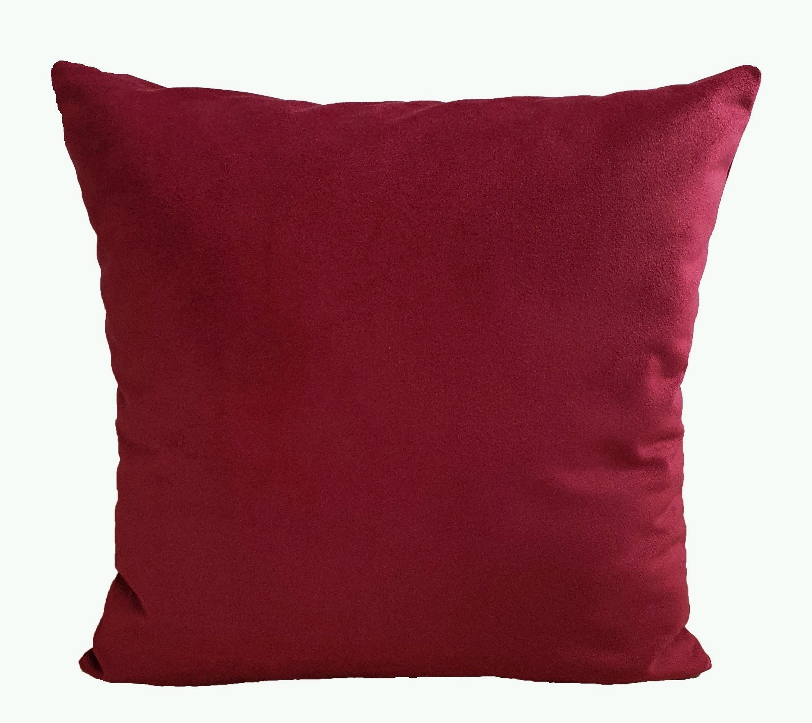 RoKo-Textilien Kissenbezug Kissenbezug » Kissenhülle 100% Polyester Samt Velvet in 19 Maßen, mit Reißverschluss