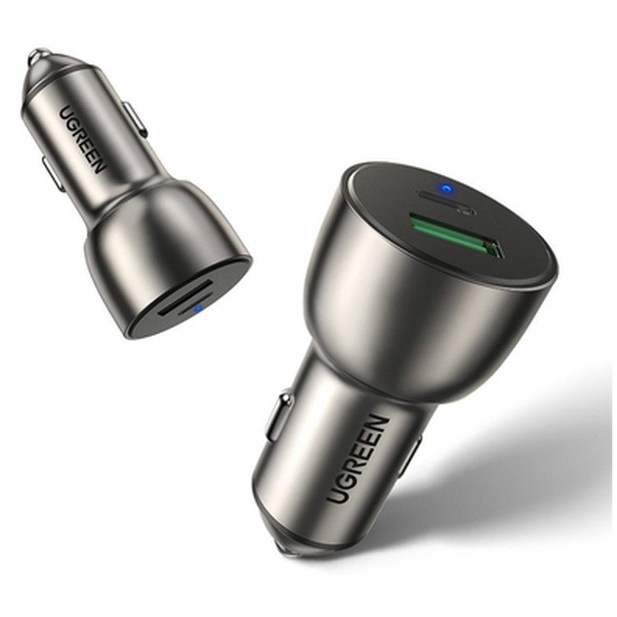 UGREEN Ugreen AutoLadegerät USB USB USB-C QC 3.0PD 36 W 3 A Smartphone-Ladegerät