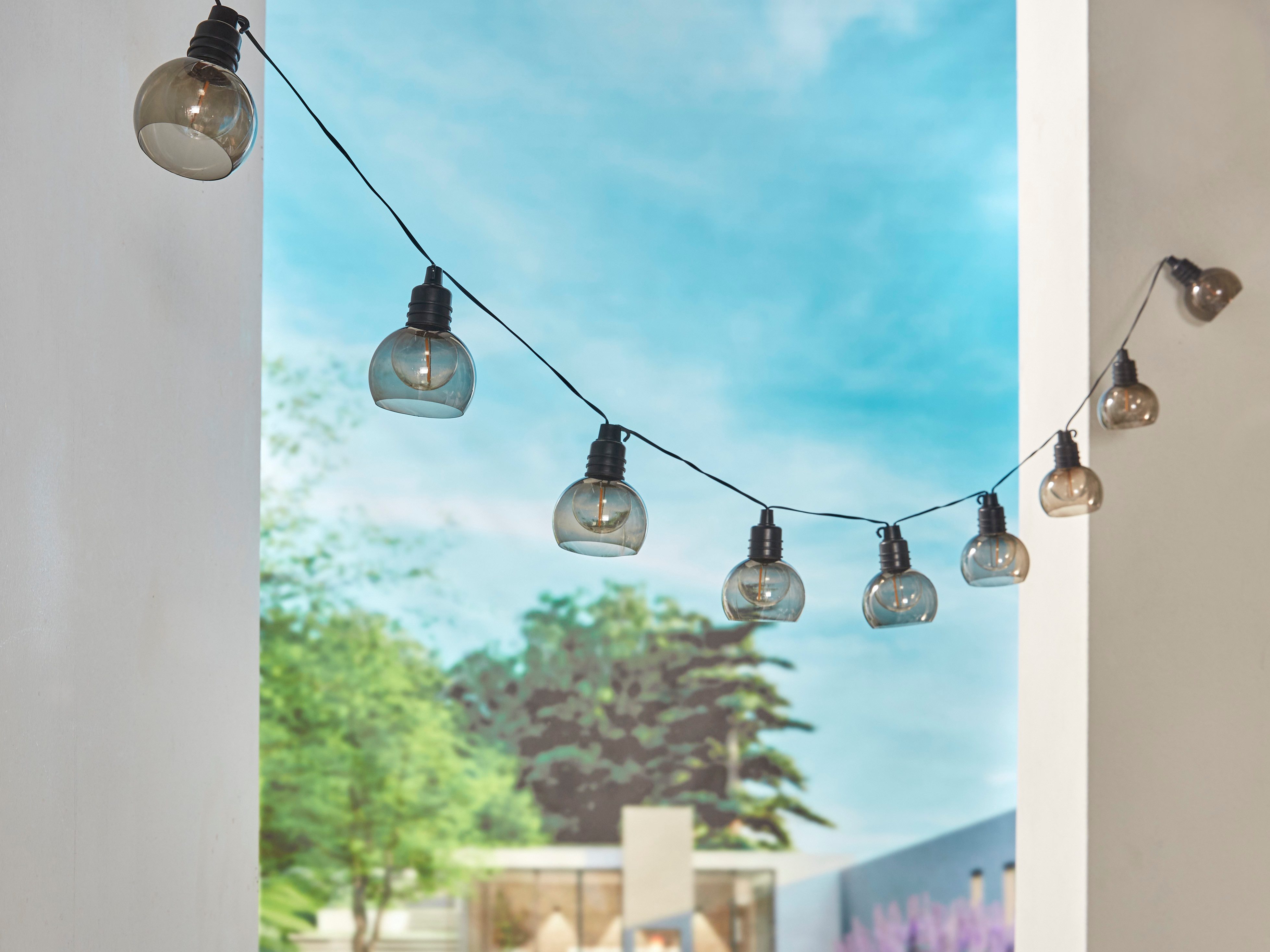 Luxform LED-Lichterkette Luxform Solar Kos, 1-flammig, günstig online kaufen