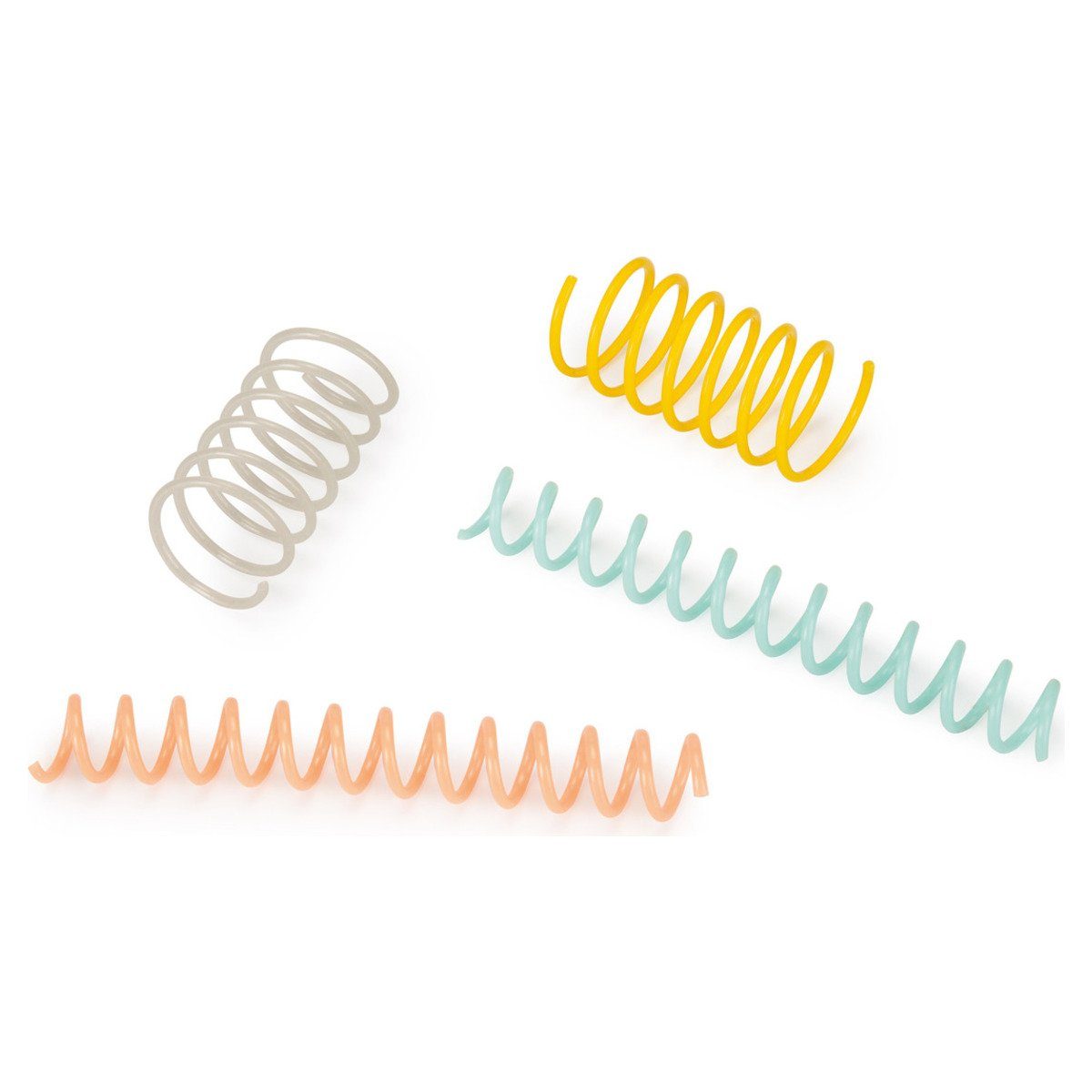 Beeztees Tier-Beschäftigungsspielzeug Kitten Spielzeug Spirale - 4 Stück günstig online kaufen