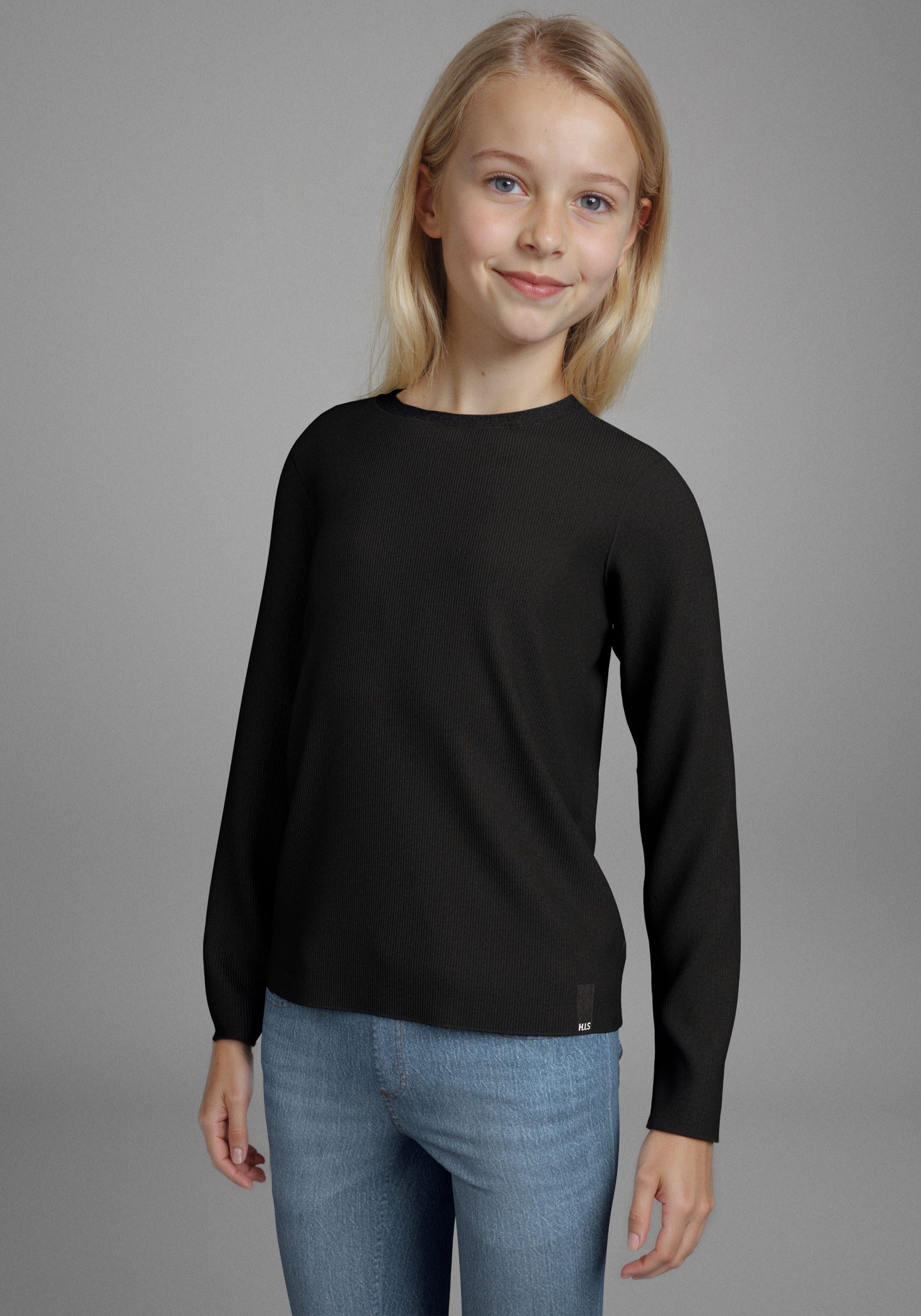 H.I.S Langarmshirt 2er Packung Shirts aus günstig online kaufen