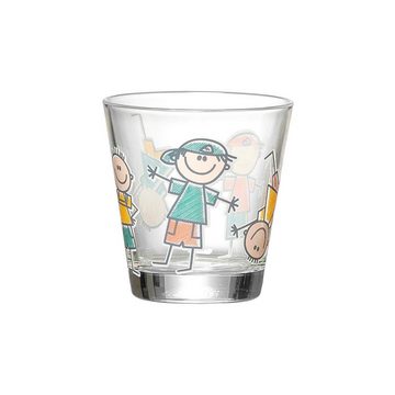 Ritzenhoff & Breker Kinderbecher BEST FRIENDS Trinkglas Boys 270 ml 6er Set, Glas