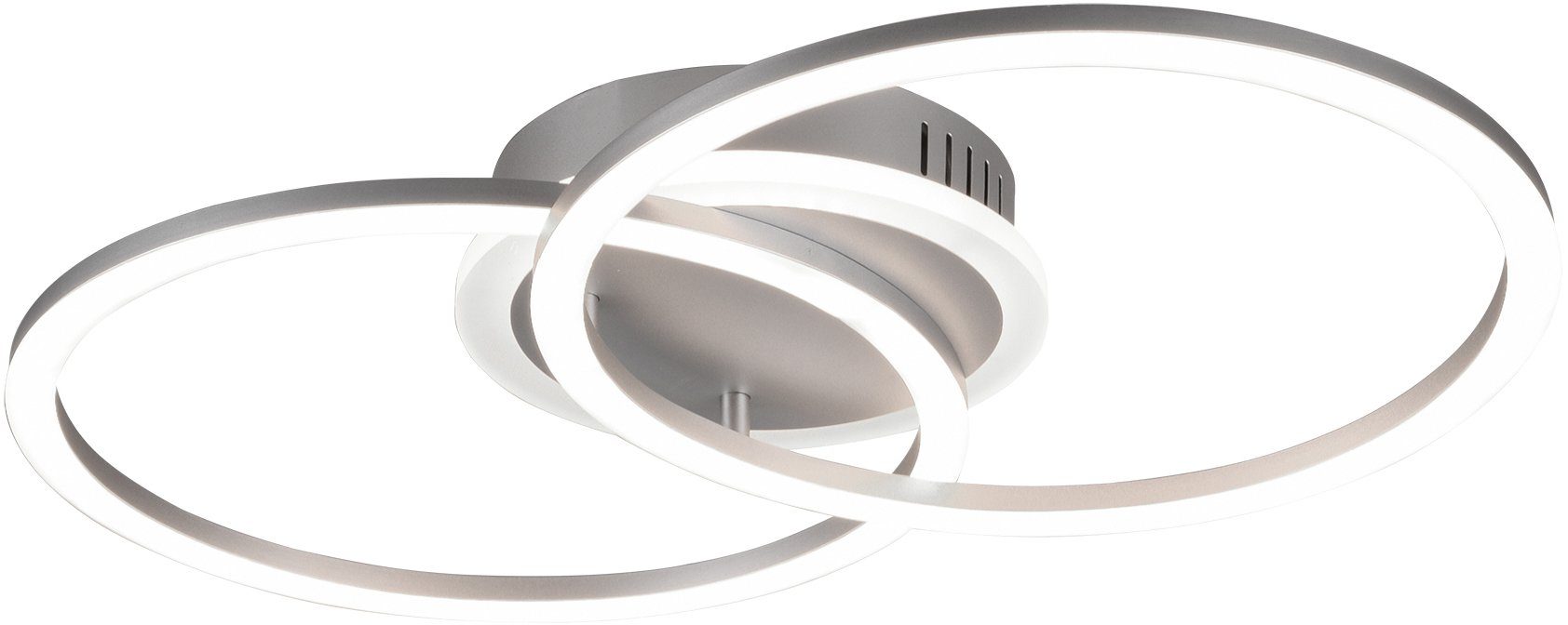 Reality Leuchten LED Deckenleuchte Venida, LED fest integriert, Warmweiß, Switch Dimmer, Memory Funktion
