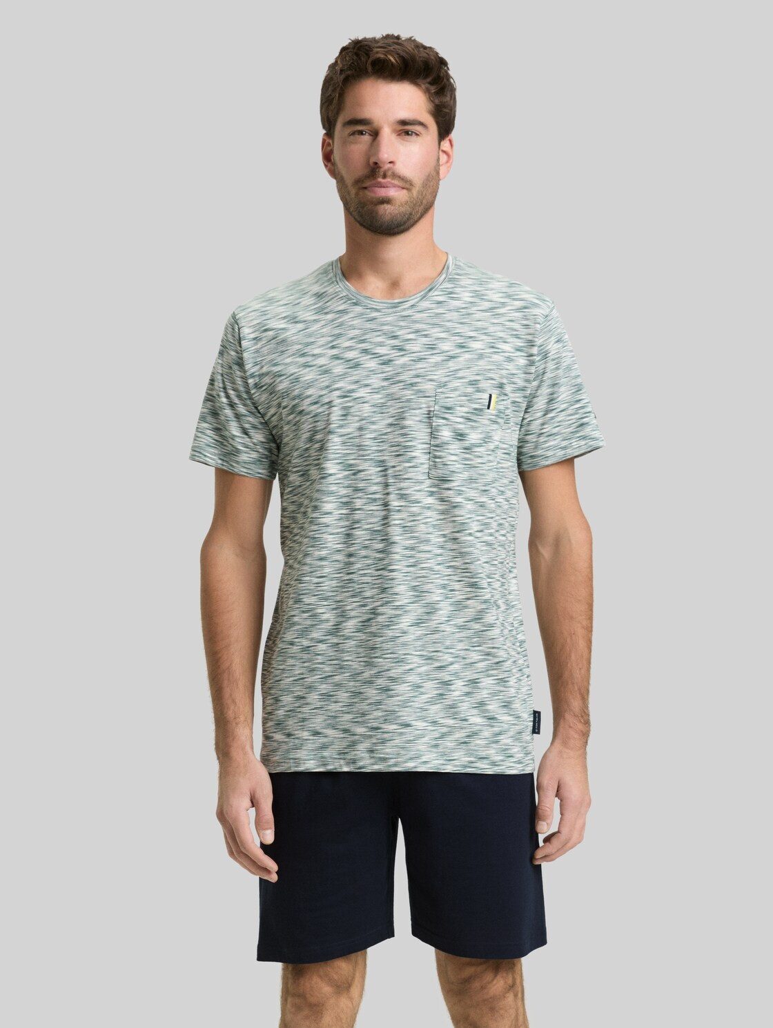 TOM TAILOR Boxershorts Unterwäsche (im Set) Pyjama-Set mit Muster