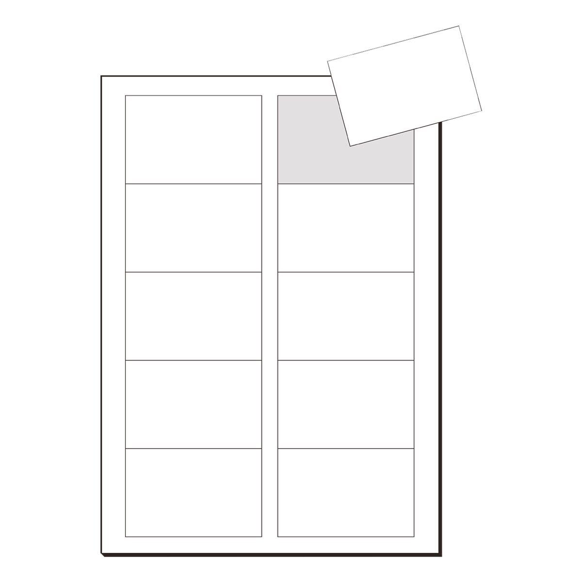 Sigel Visitenkarten LP795, hochweiß, ohne Perforation, 225 g/m²