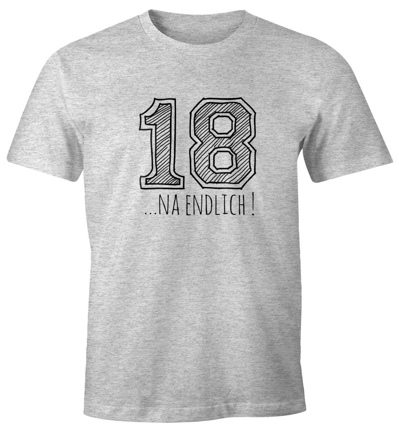 MoonWorks Print-Shirt Herren T-Shirt Geschenk Geburtstag günstig online kaufen
