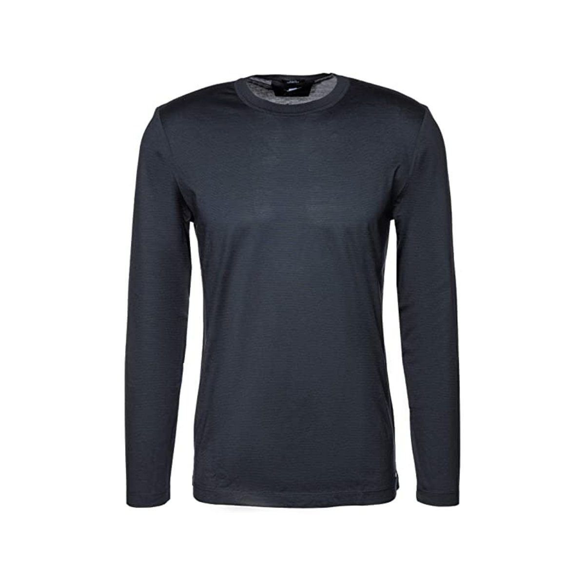 T-Shirt fit BOSS regular (1-tlg) dunkel-blau
