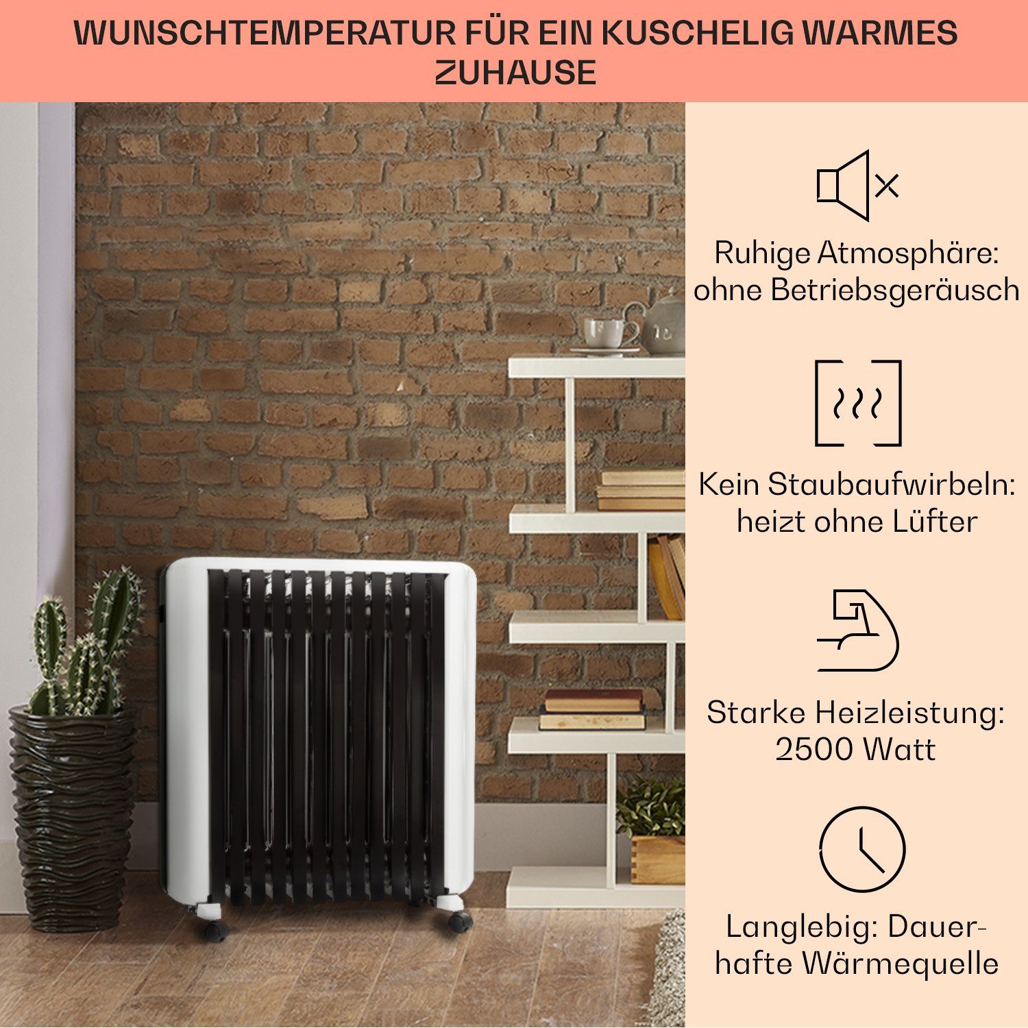 Klarstein Heizstrahler Thermaxx 2500, 2500 W, günstig online kaufen