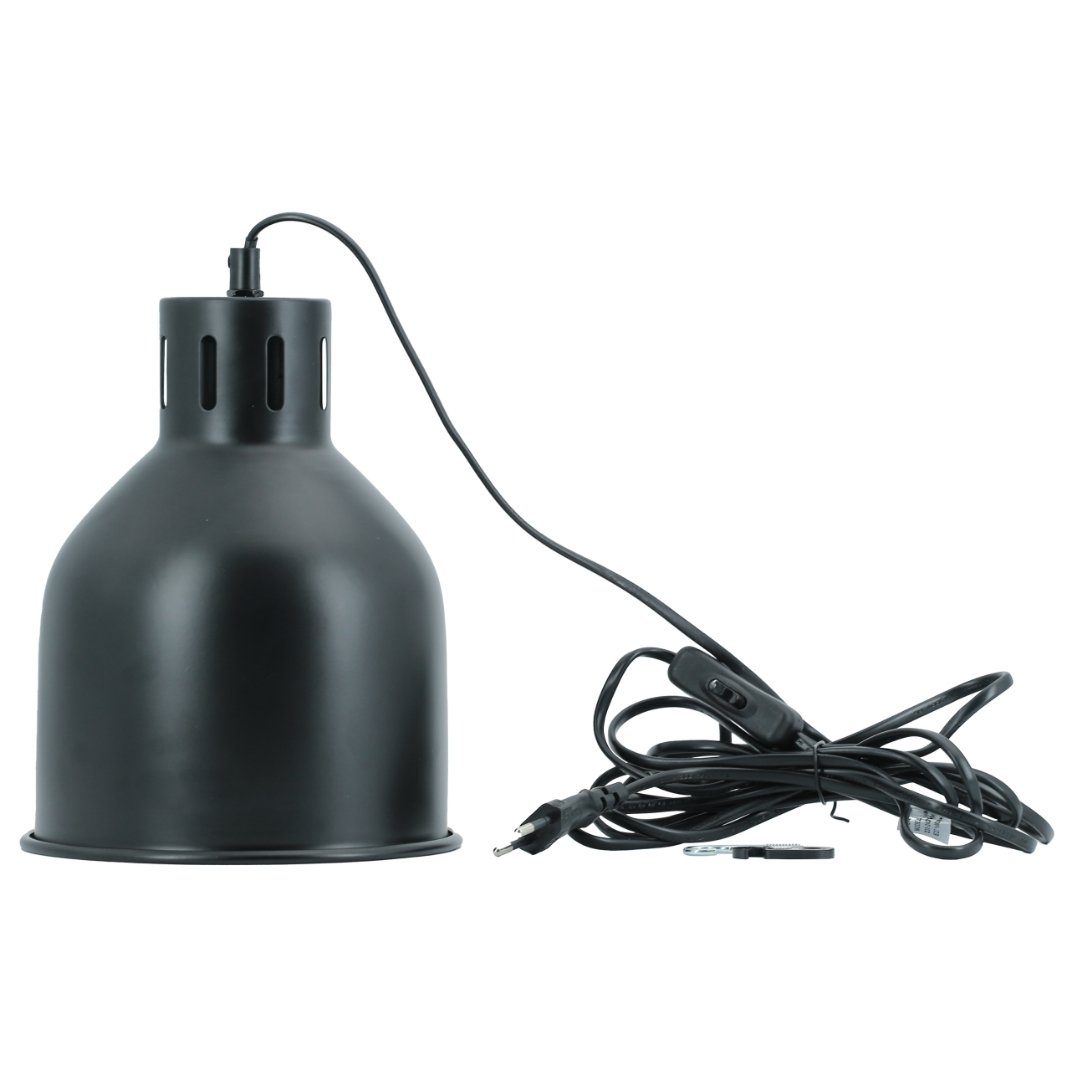 PARUS Pflanzenlampe SAGA, ohne Луковицы, 4 Meter Kabel, Venso EcoSolutions E27 SAGA Лампыschirm Schwarz, LED Pflanzenlampe E2