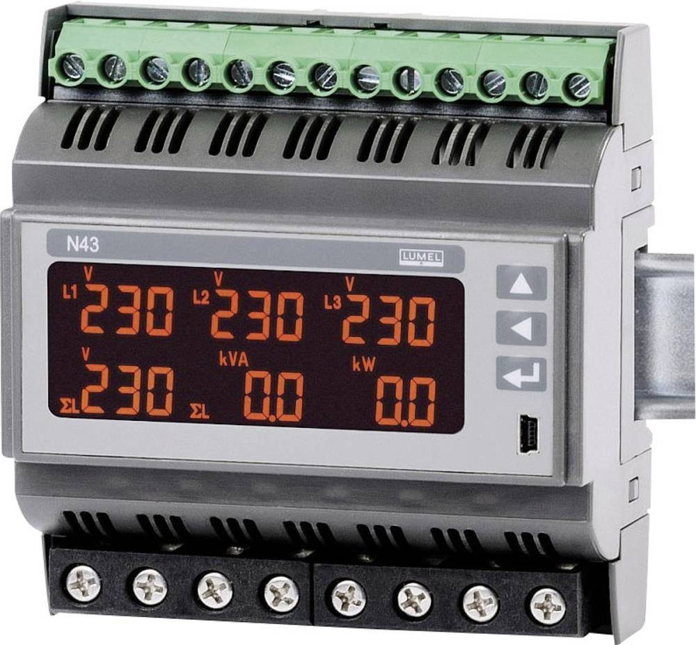 Sensor Lumel N43 12100E0 Drehstrom-Universal-Multimeter