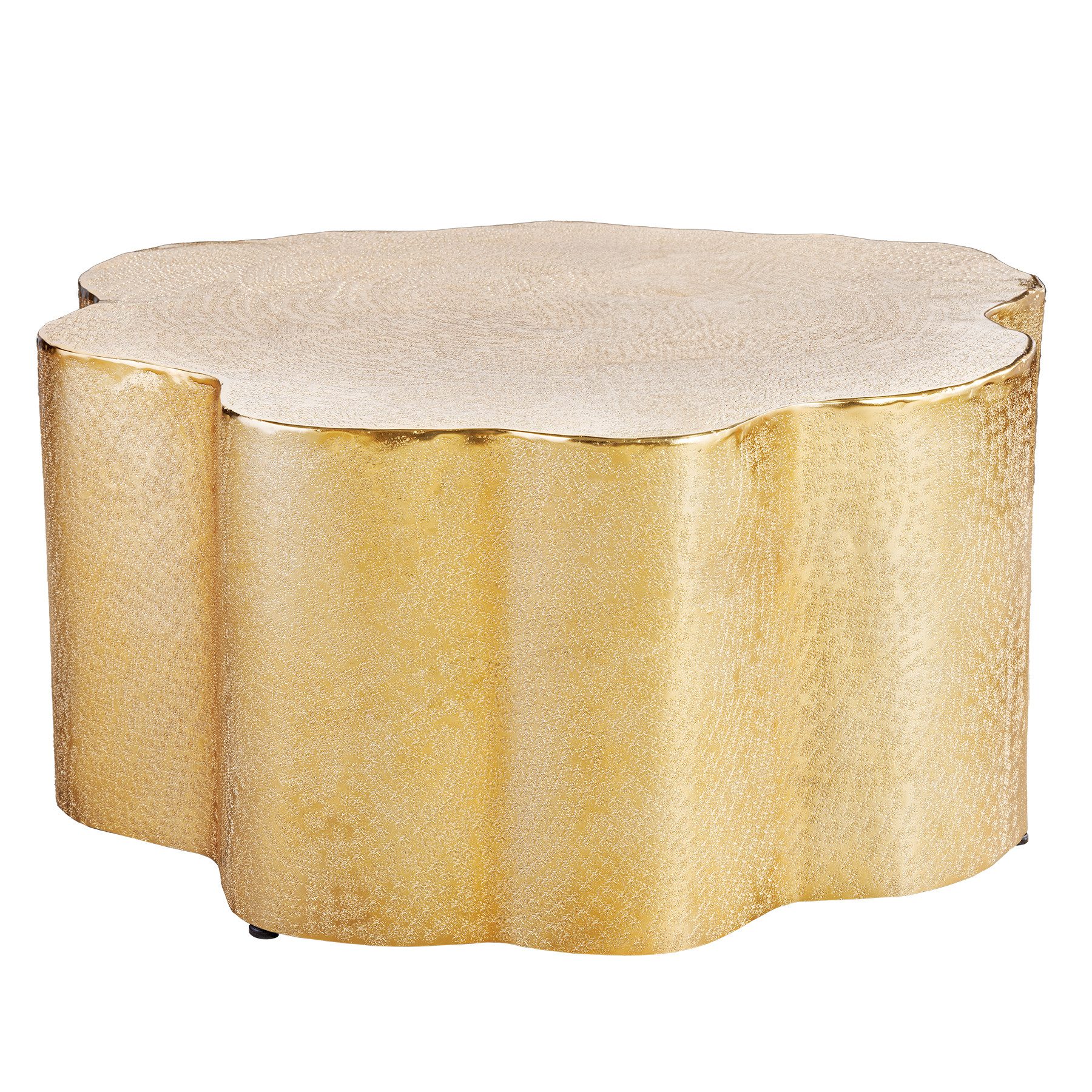 riess-ambiente Couchtisch ORGANIC ORIENT 75cm gold günstig online kaufen