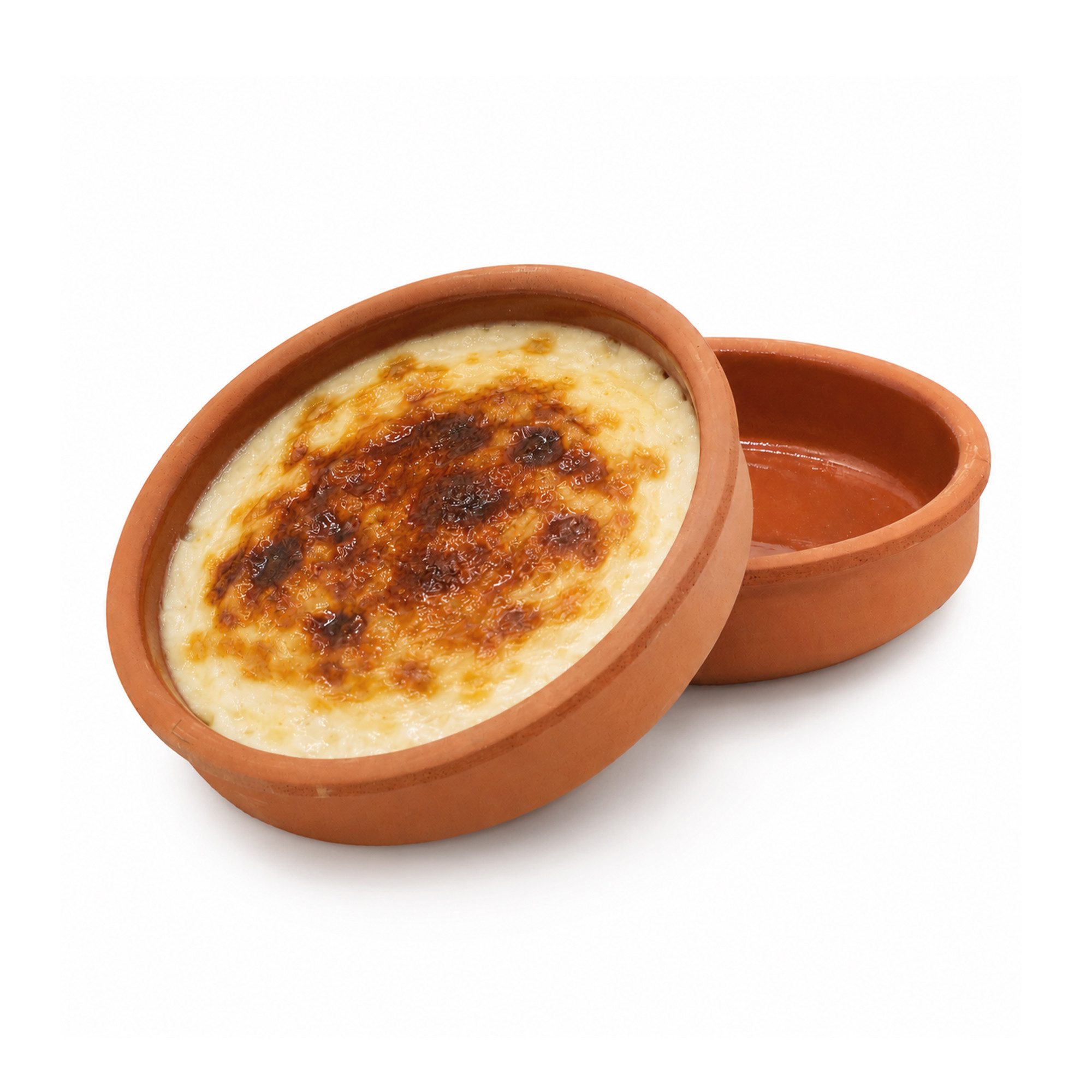 VIAPOT Schale RUMELI Tonschale 2er-Set, Terrakotta (Naturton), (2er-Set, 4-tlg), Große Natur-Tonschale, ideal für Ofengerichte und Sütlaç