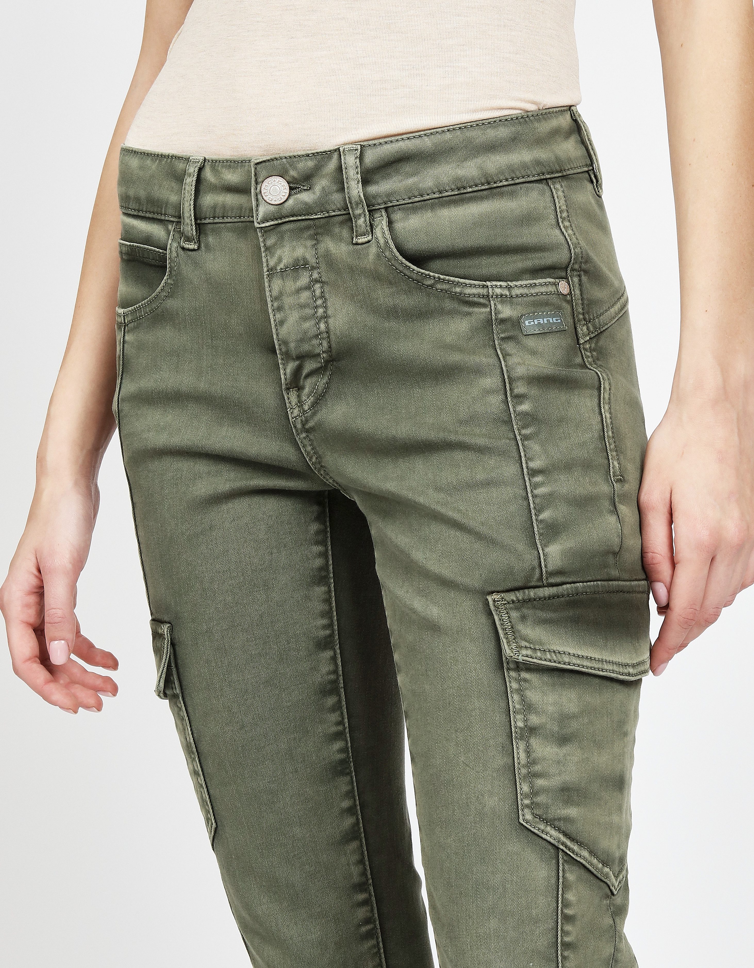 GANG Cargohose 94JOLLY CARGO mit aufgesetzten Cargotaschen